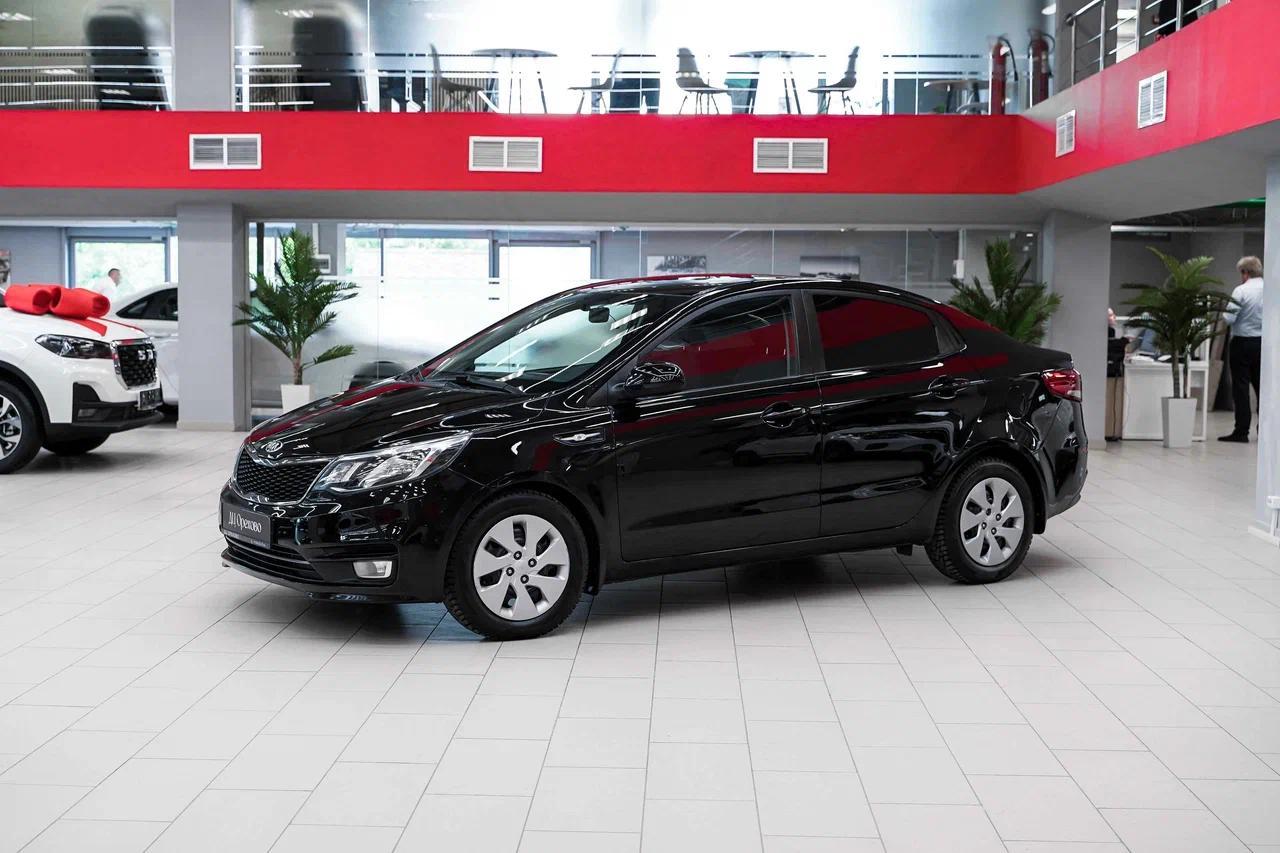 Kia Rio 2017, черный, ДЦ Орехово