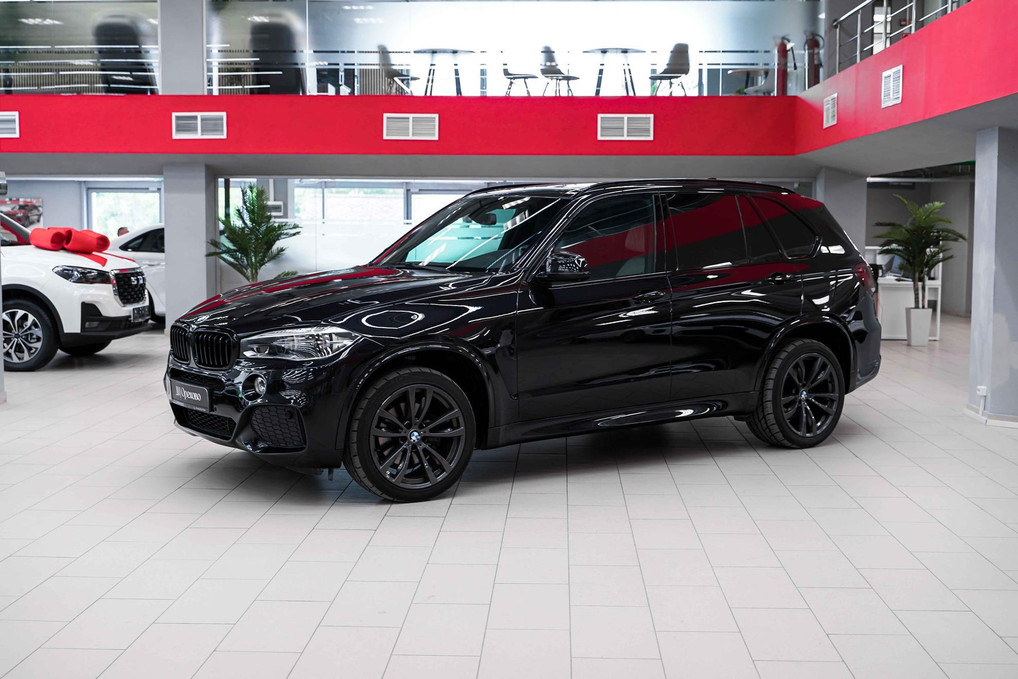 BMW X5 2016, черный, ДЦ Орехово