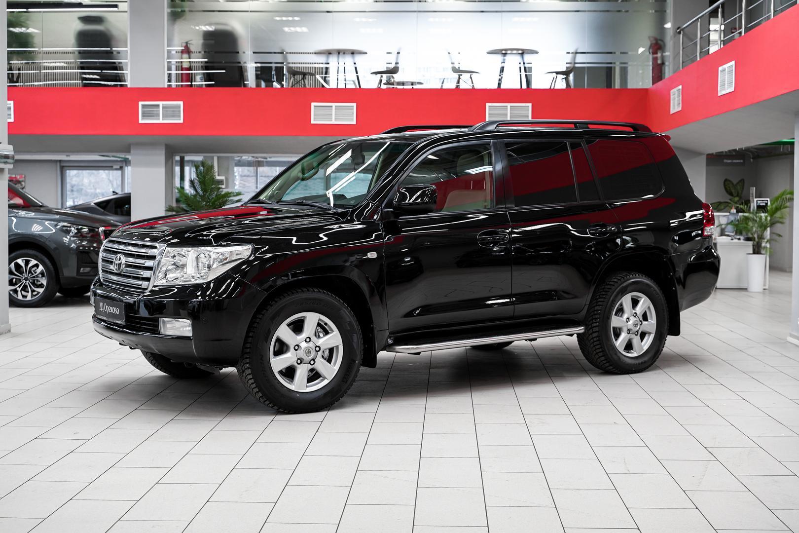 Toyota Land Cruiser 2009, черный, ДЦ Орехово