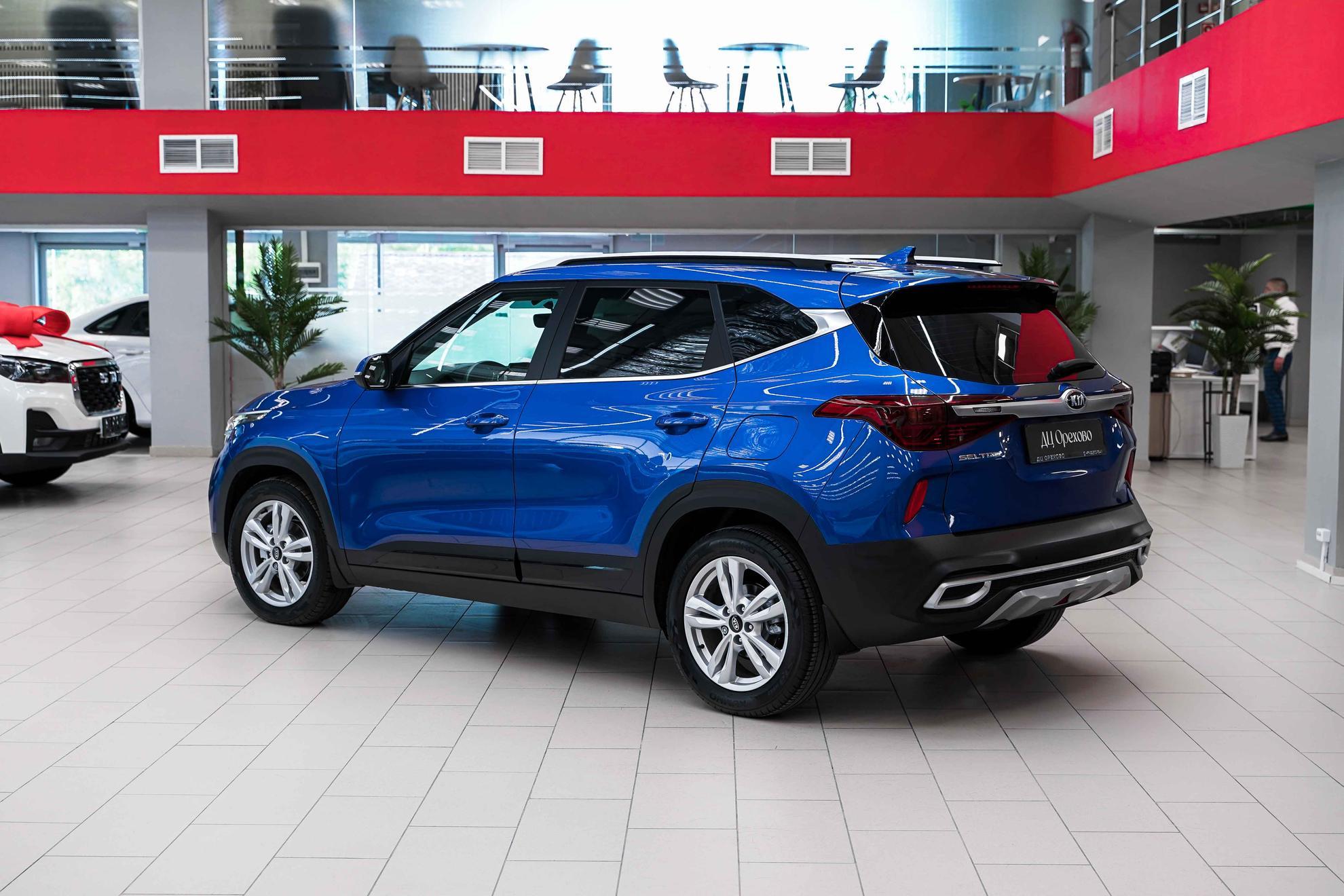Kia Seltos 2020, синий, ДЦ Орехово