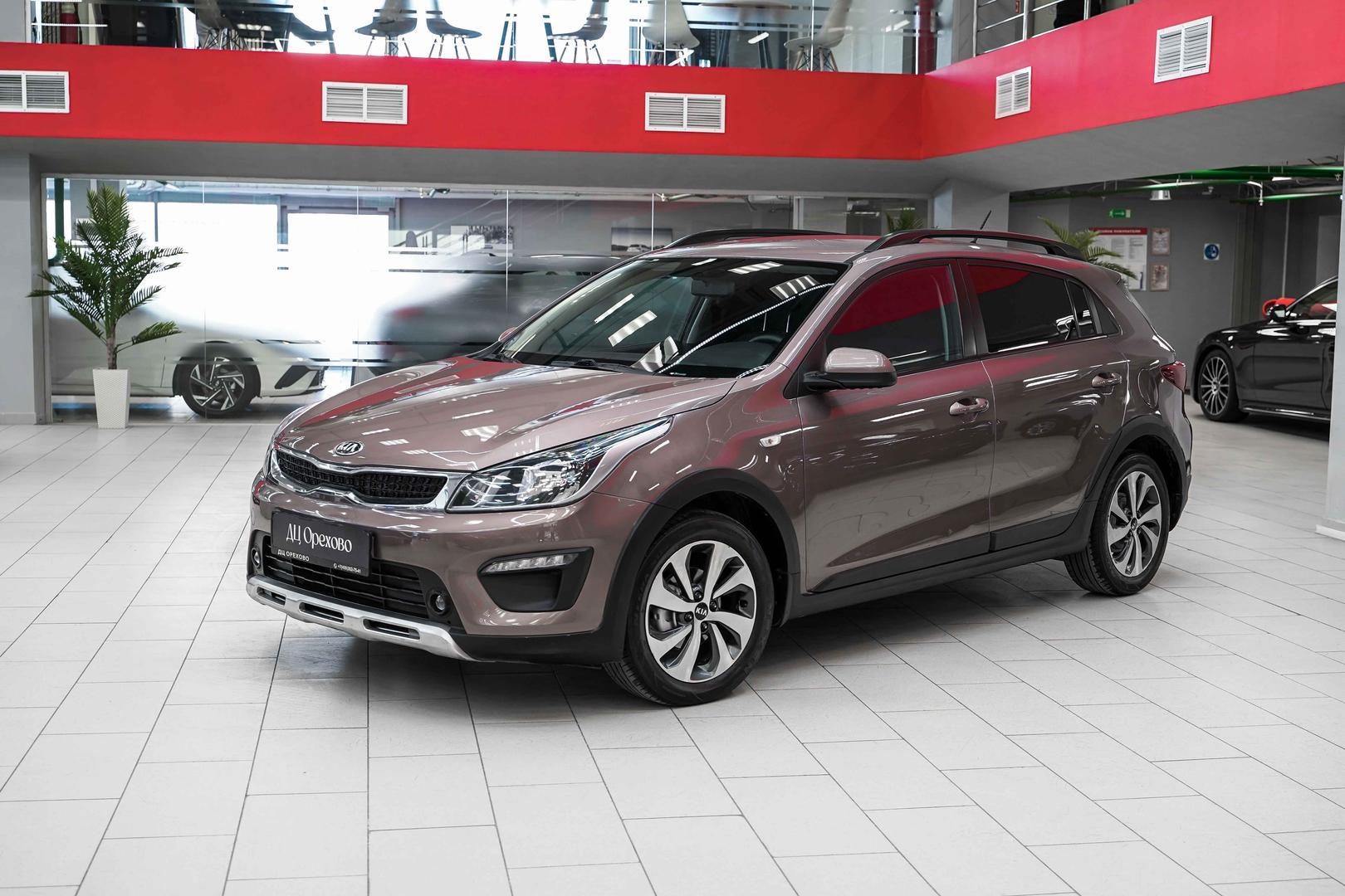 Kia Rio X-Line 2018, коричневый, ДЦ Орехово