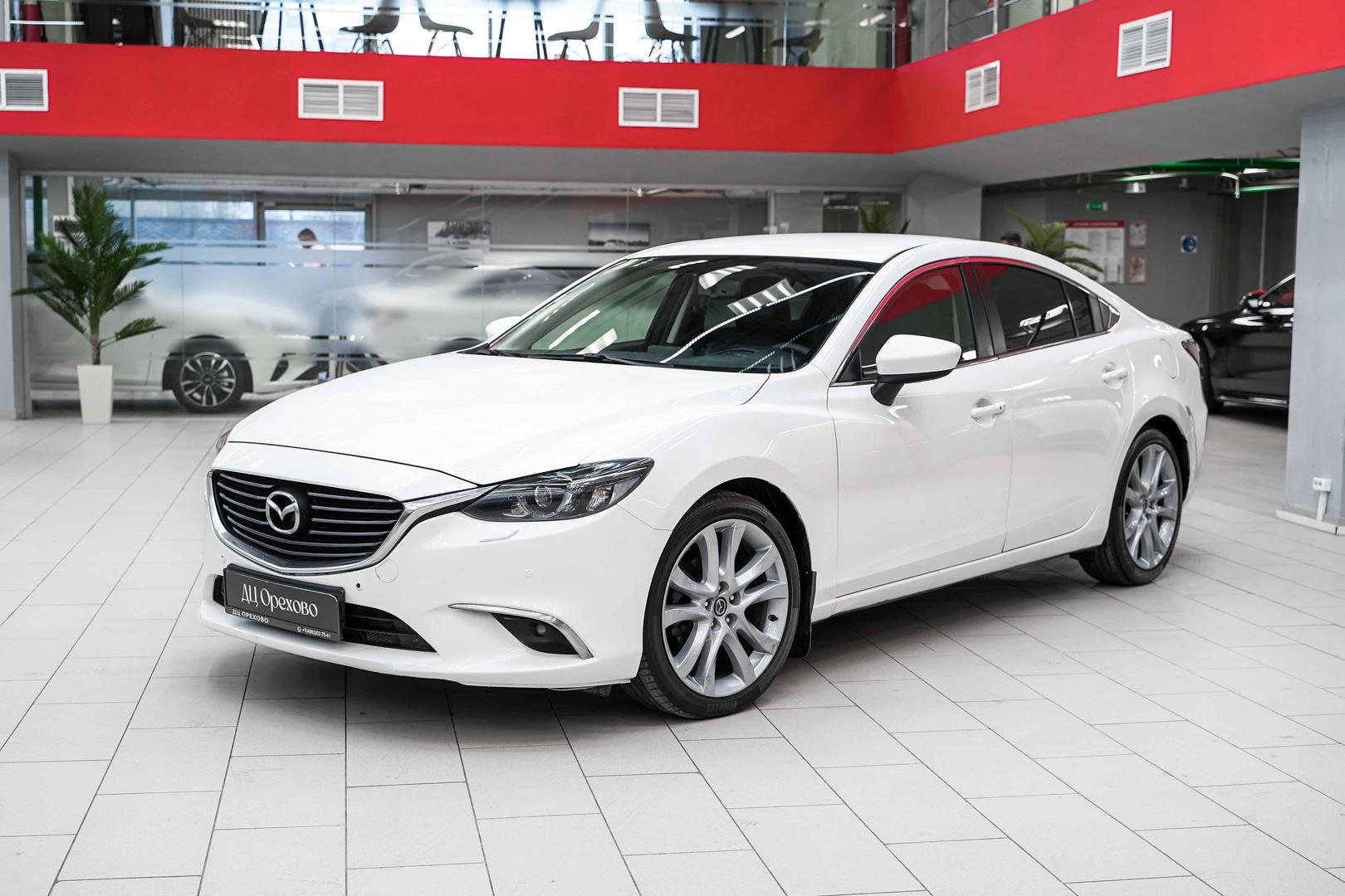 Mazda 6 2015, белый, ДЦ Орехово