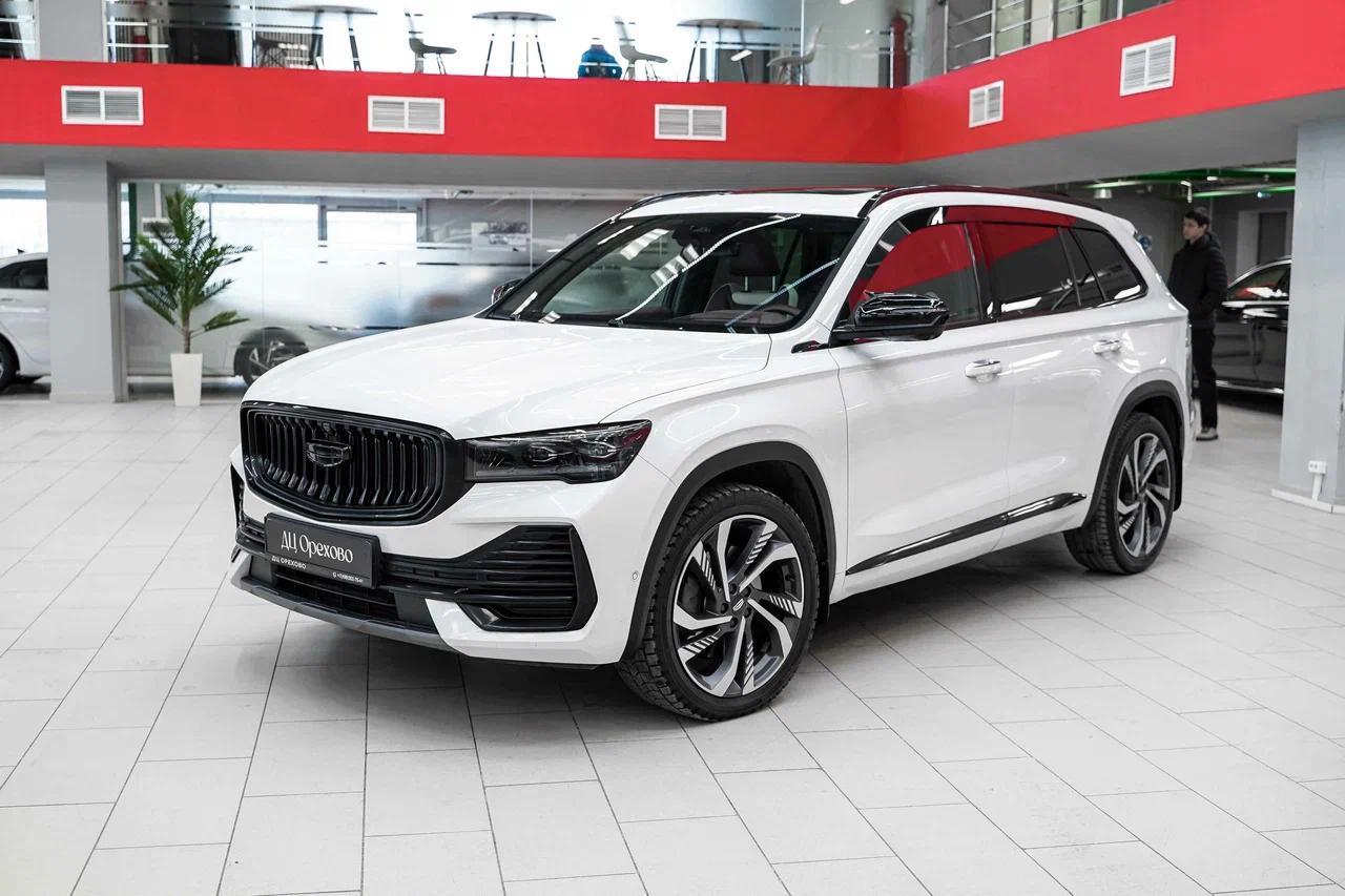 Geely Monjaro 2023, белый, ДЦ Орехово