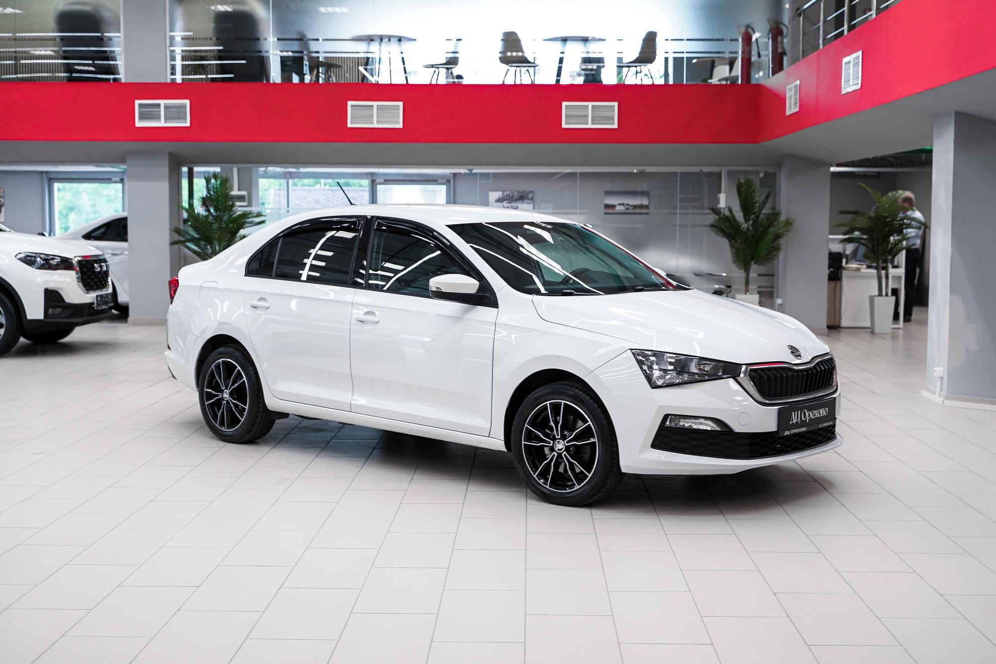 Skoda Rapid 2020, белый, ДЦ Орехово