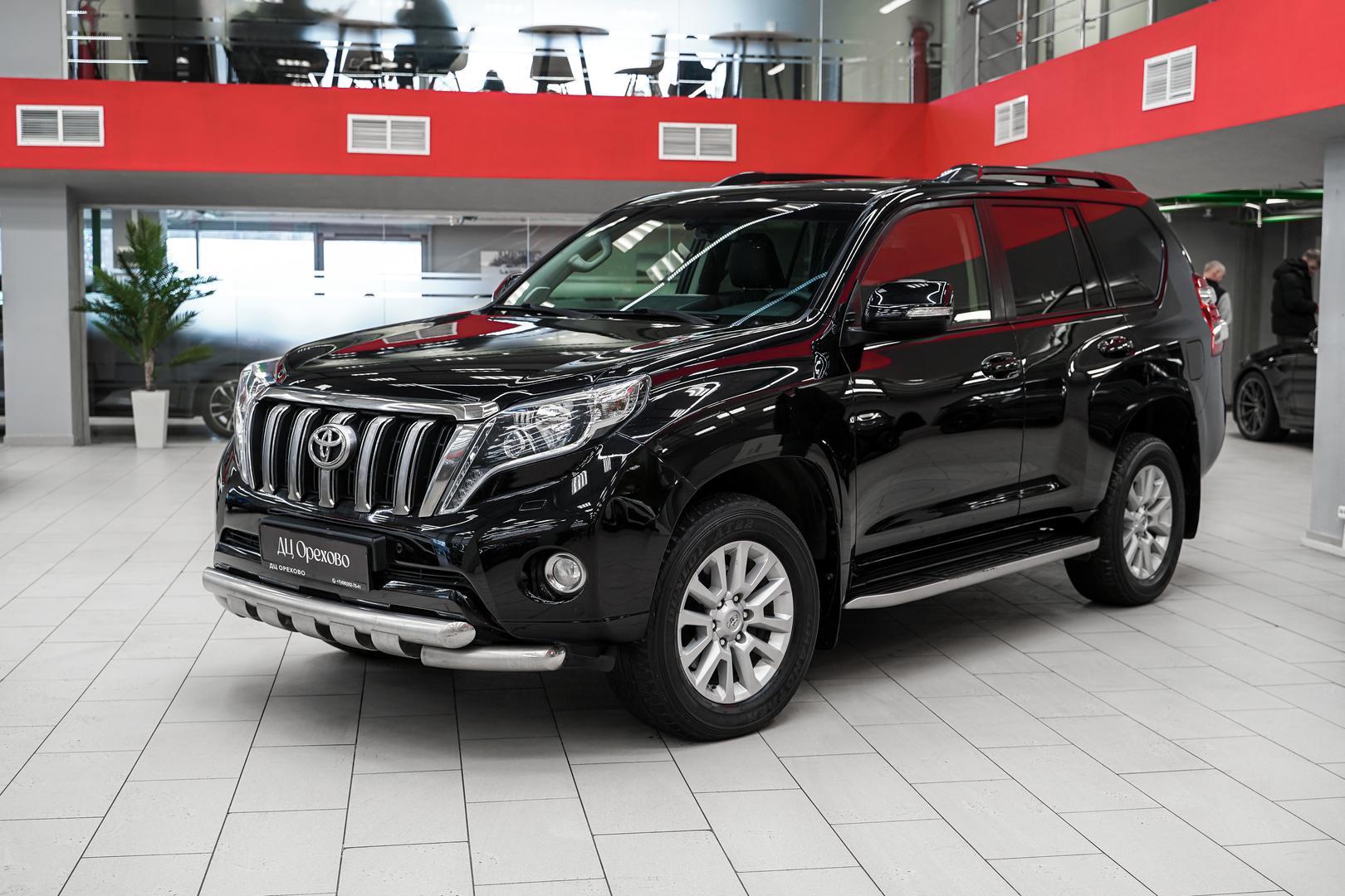 Toyota Land Cruiser Prado 2015, черный, ДЦ Орехово