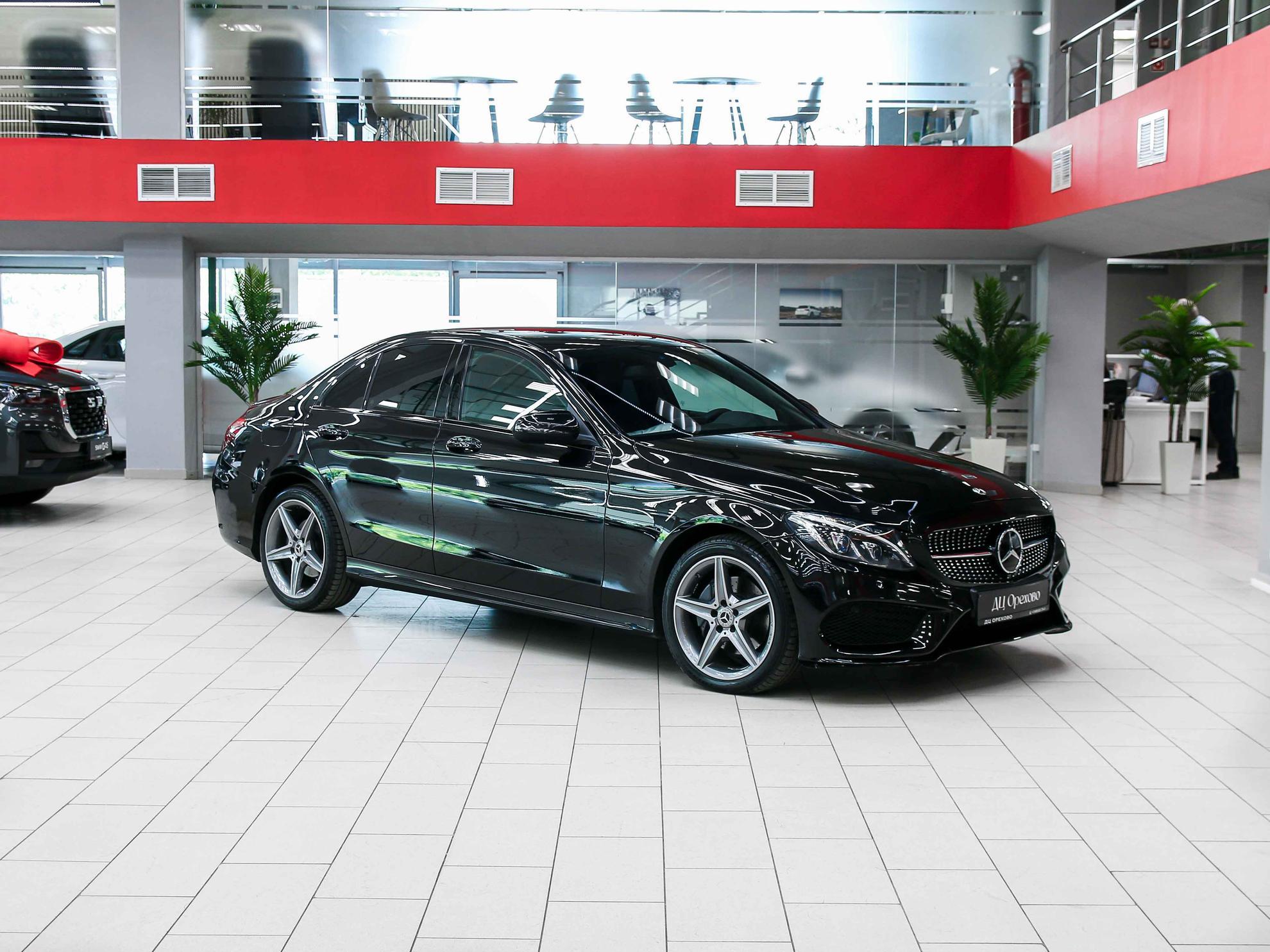 Mercedes-Benz C-Класс 2015, черный, ДЦ Орехово