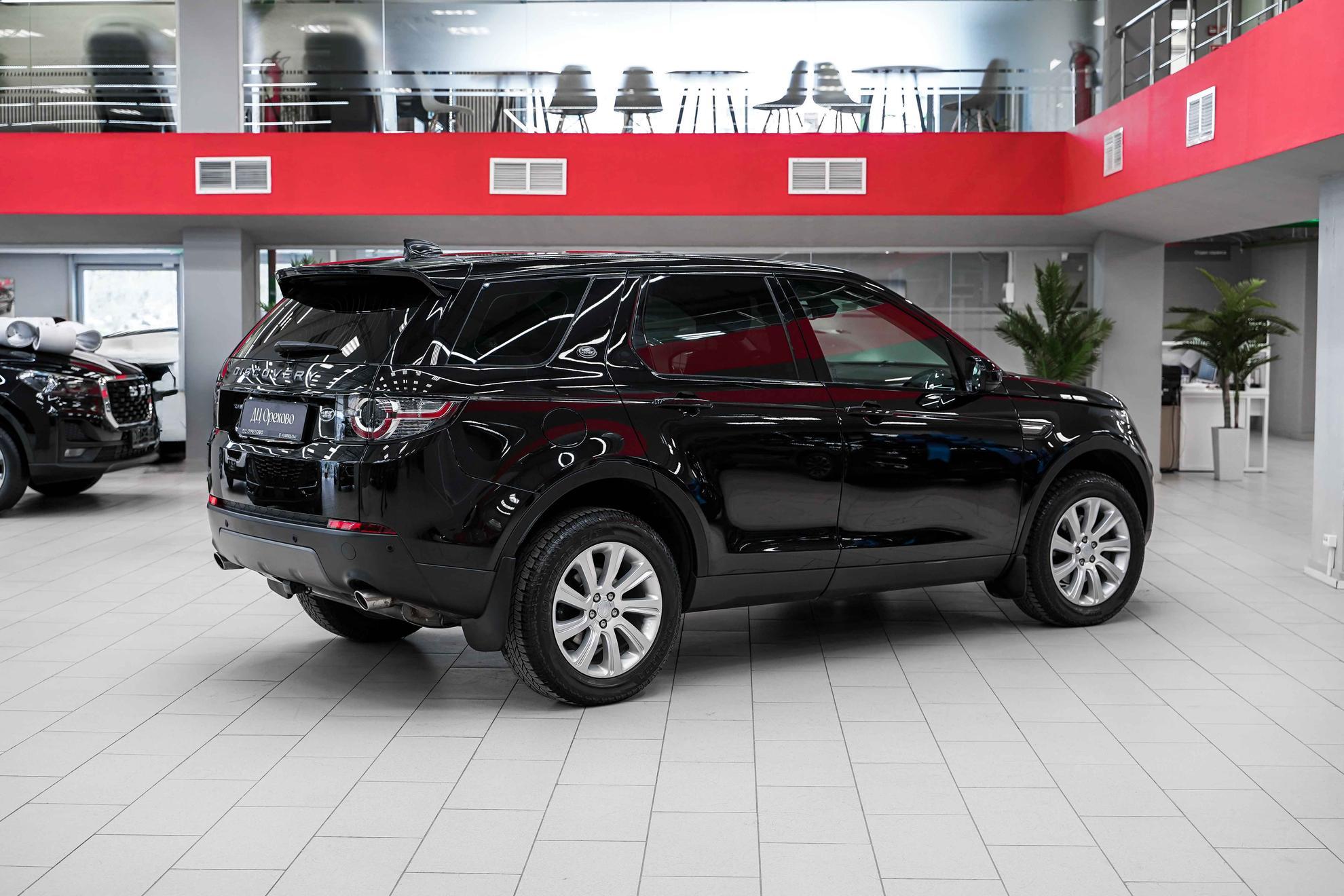 Land Rover Discovery Sport 2017, черный, ДЦ Орехово