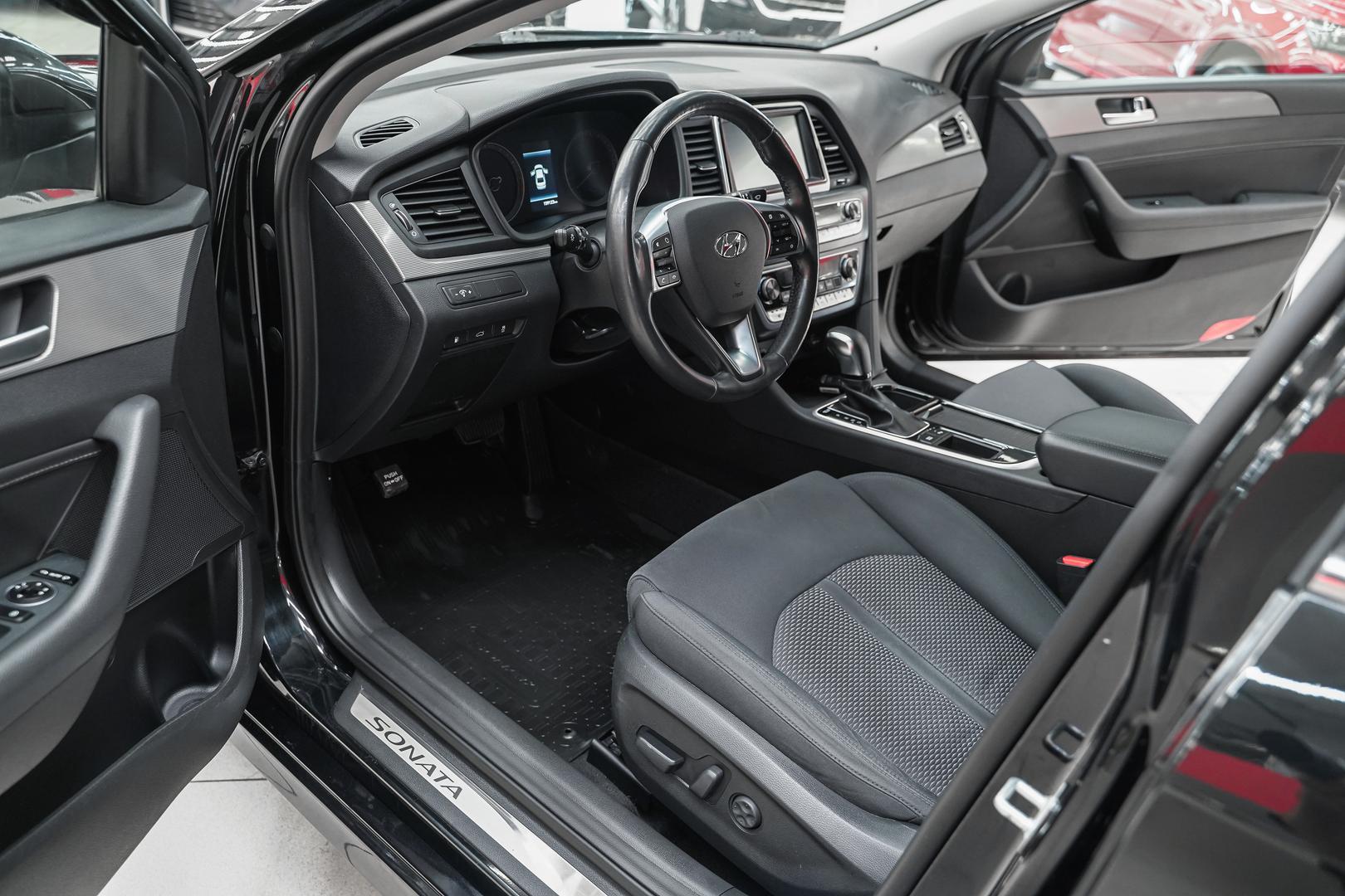 Hyundai Sonata 2017, черный, ДЦ Орехово