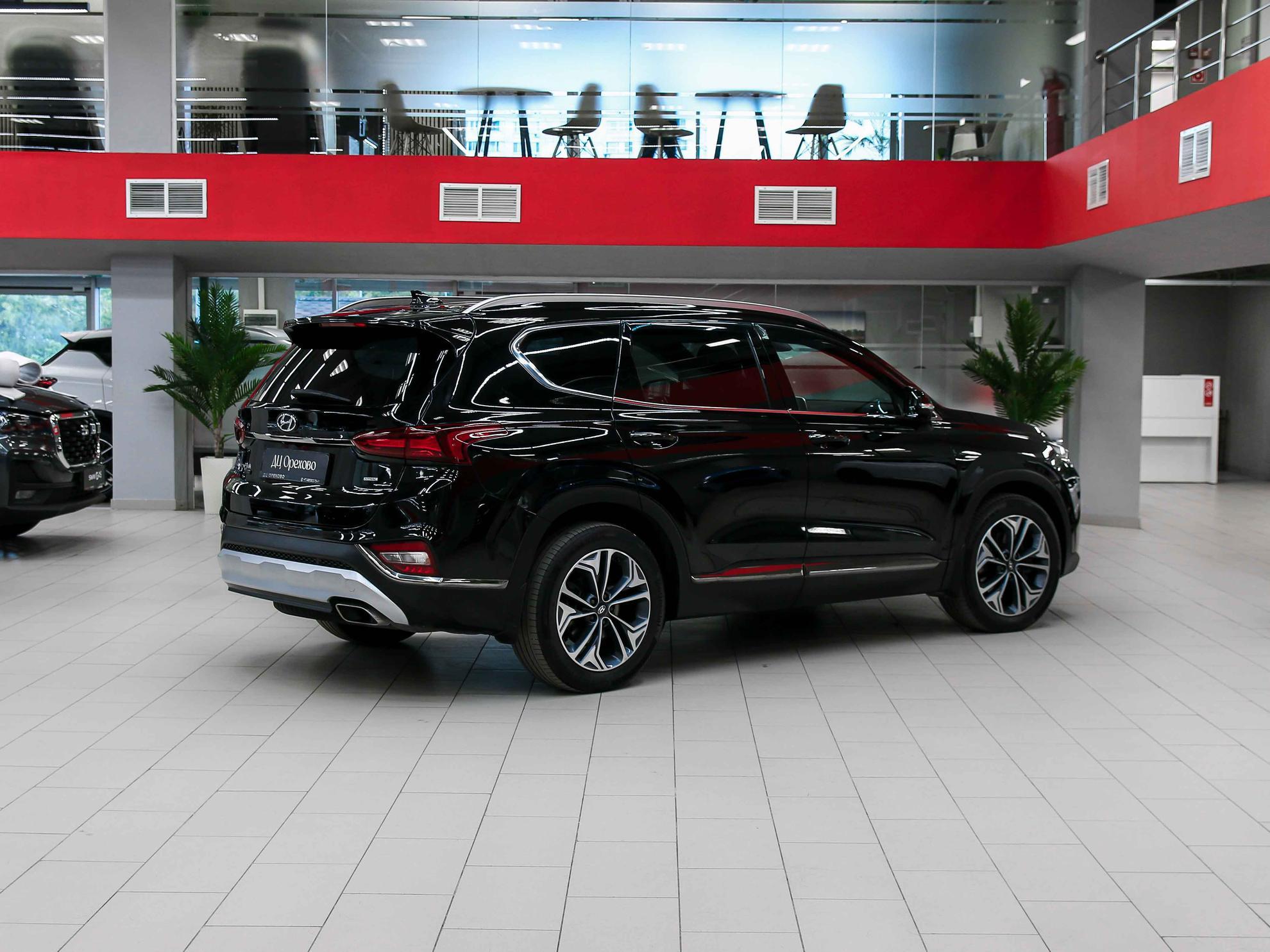 Hyundai Santa Fe 2020, черный, ДЦ Орехово