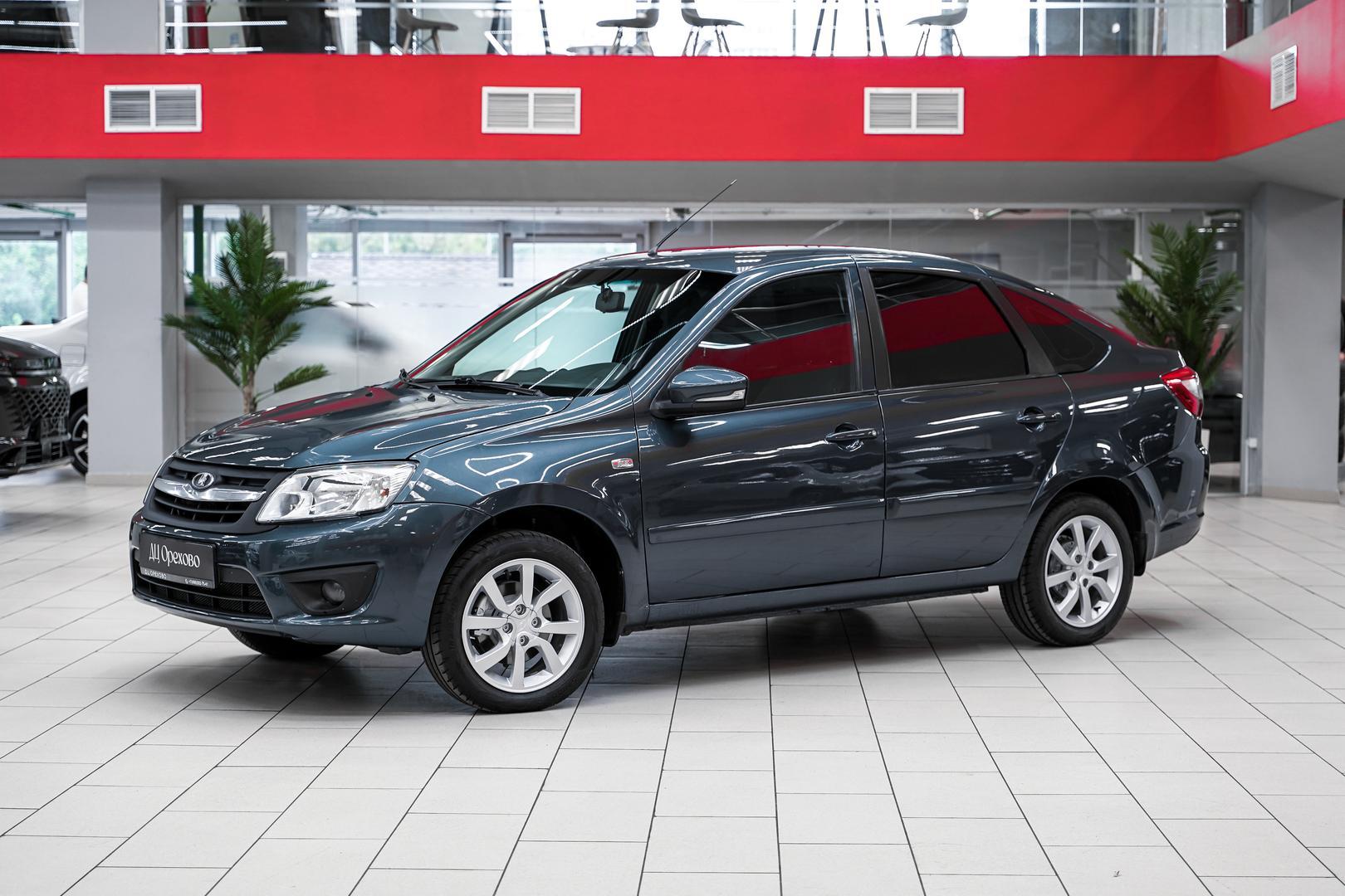 LADA (ВАЗ) Granta 2014, серый, ДЦ Орехово