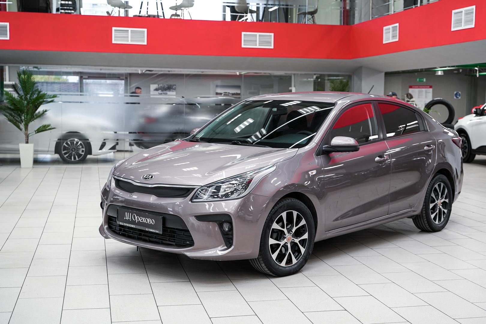 Kia Rio 2019, серый, ДЦ Орехово