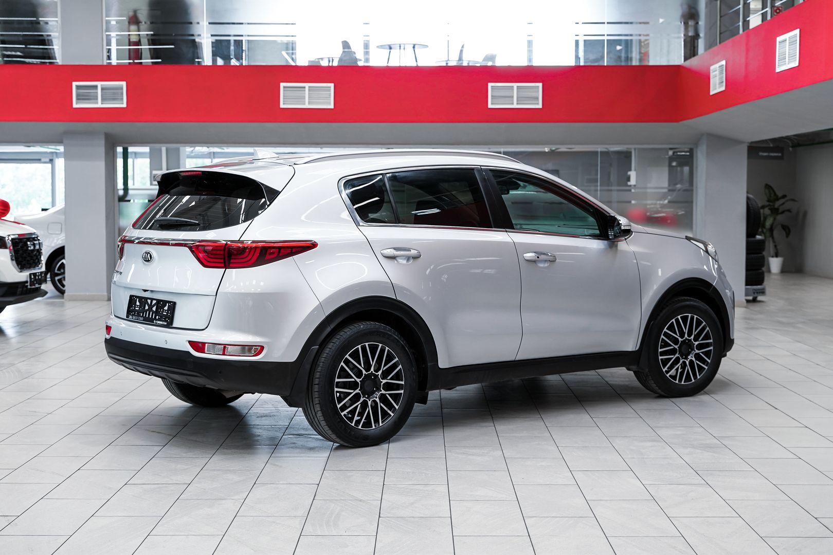 Kia Sportage 2018, серебряный, ДЦ Орехово