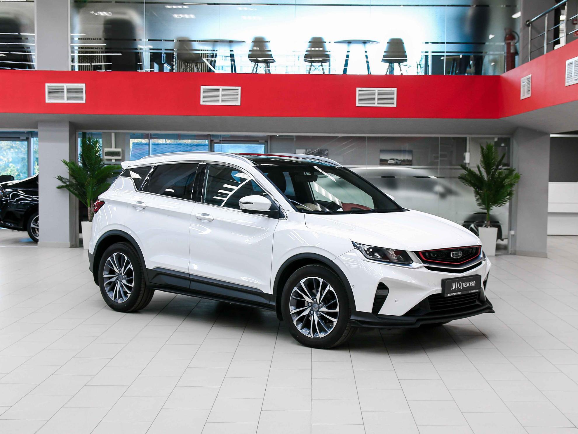 Geely Coolray 2021, белый, ДЦ Орехово