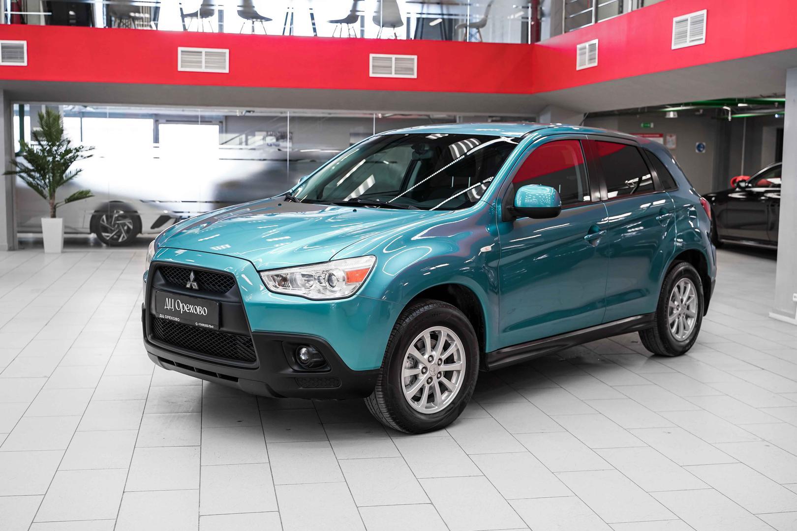 Mitsubishi ASX 2010, голубой, ДЦ Орехово