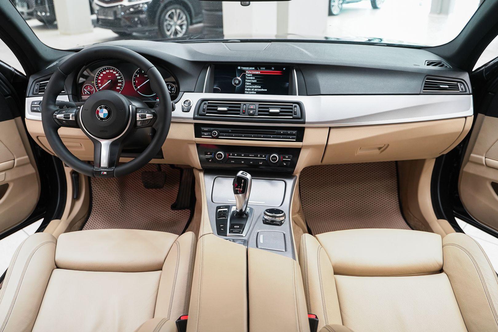BMW 5 серии 2014, черный, ДЦ Орехово