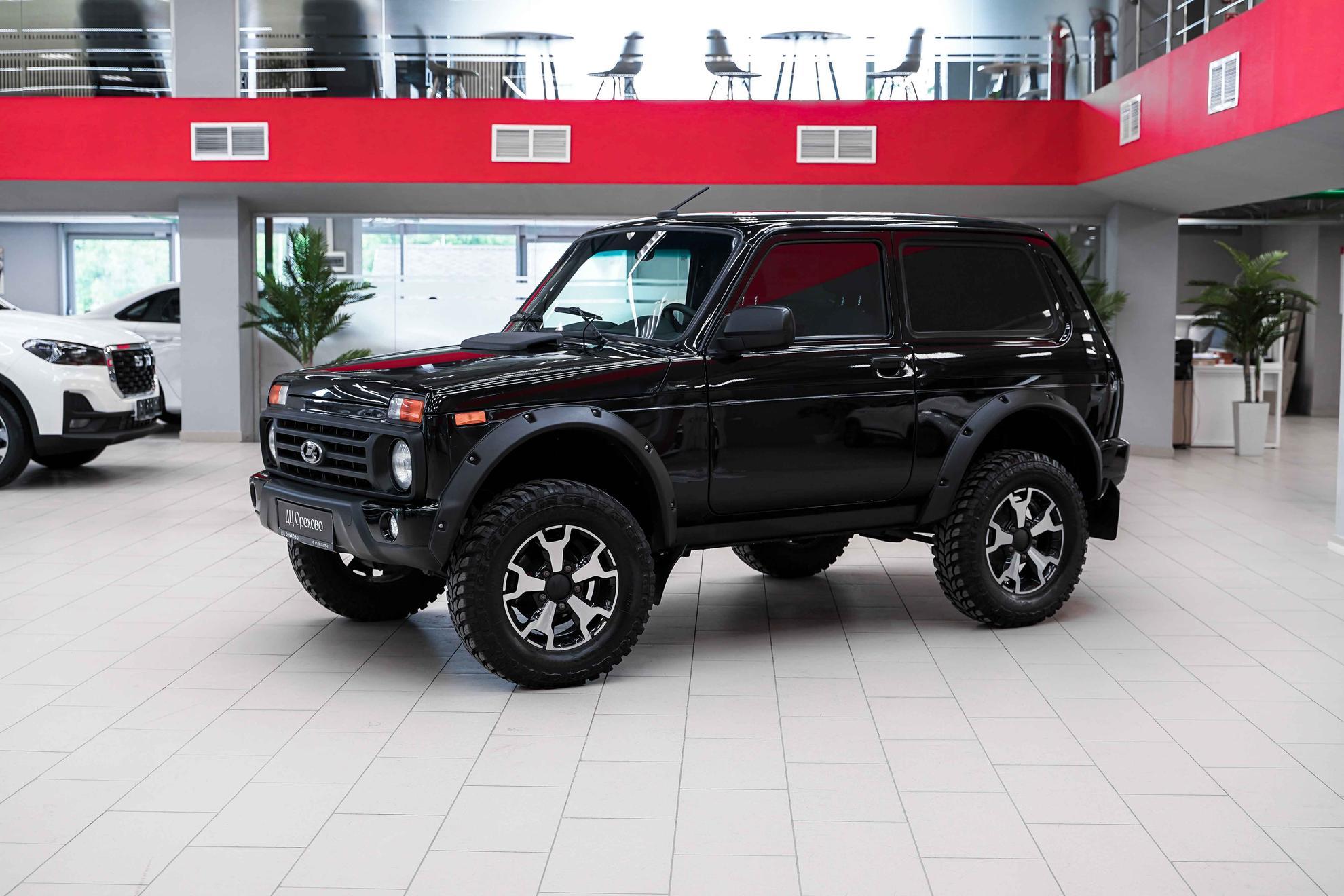 LADA (ВАЗ) Niva Legend 2023, черный, ДЦ Орехово