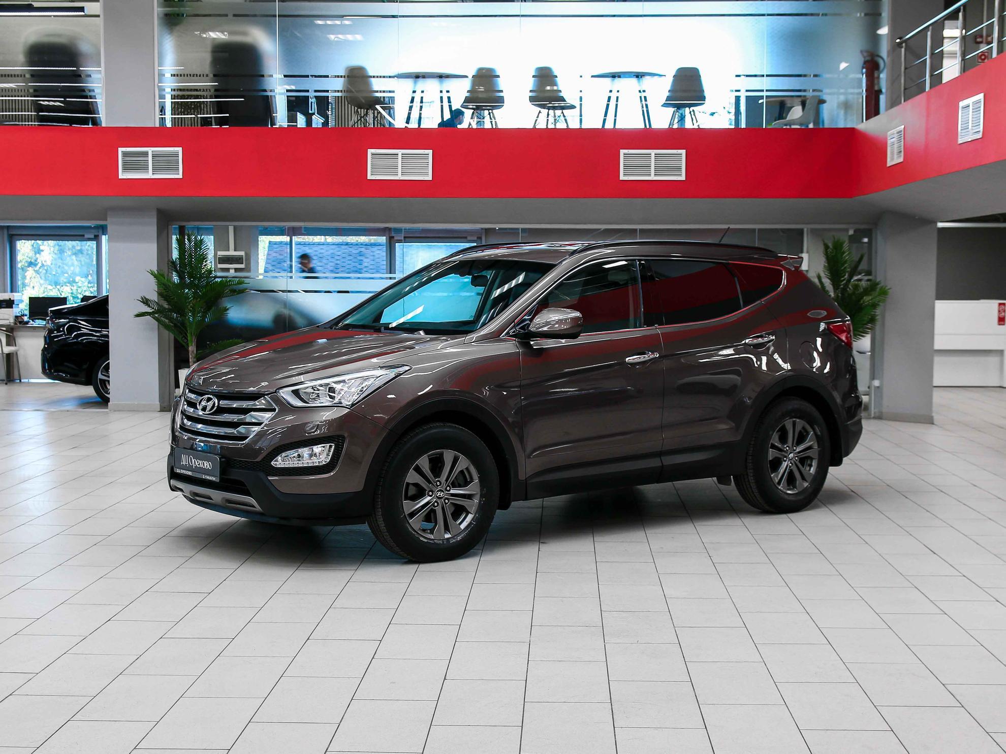Hyundai Santa Fe 2012, коричневый, ДЦ Орехово