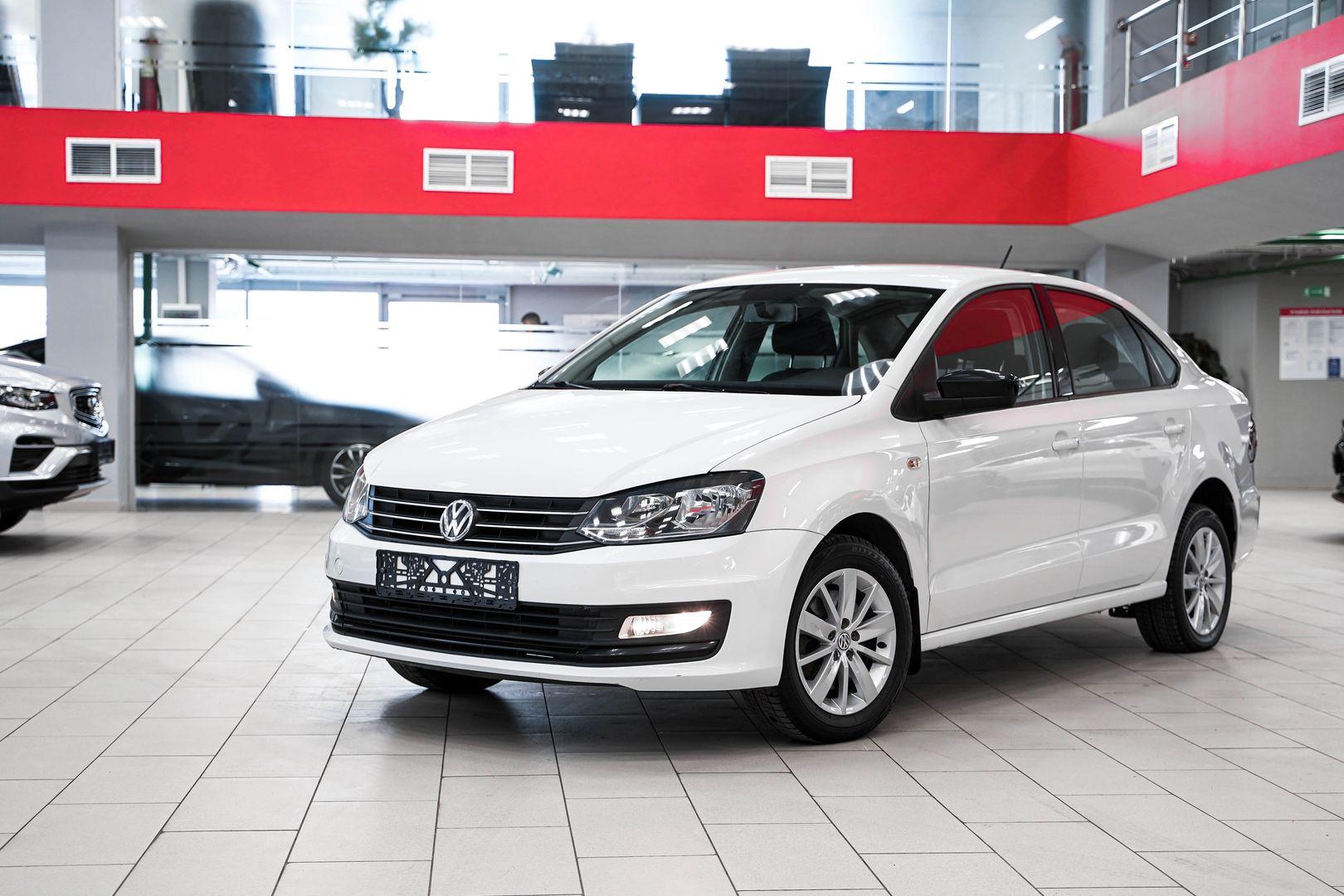 Volkswagen Polo 2020, белый, ДЦ Орехово