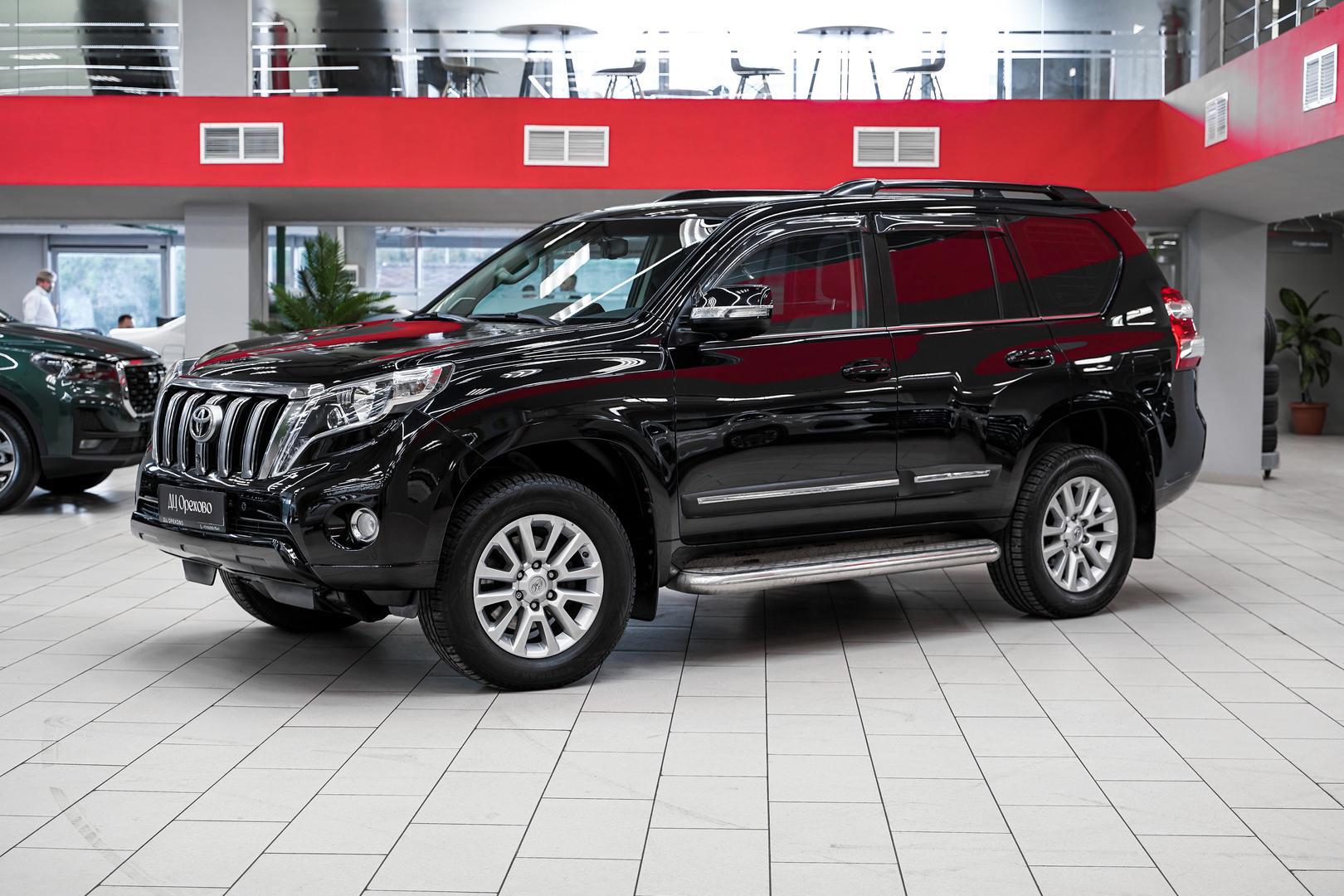 Toyota Land Cruiser Prado 2014, черный, ДЦ Орехово