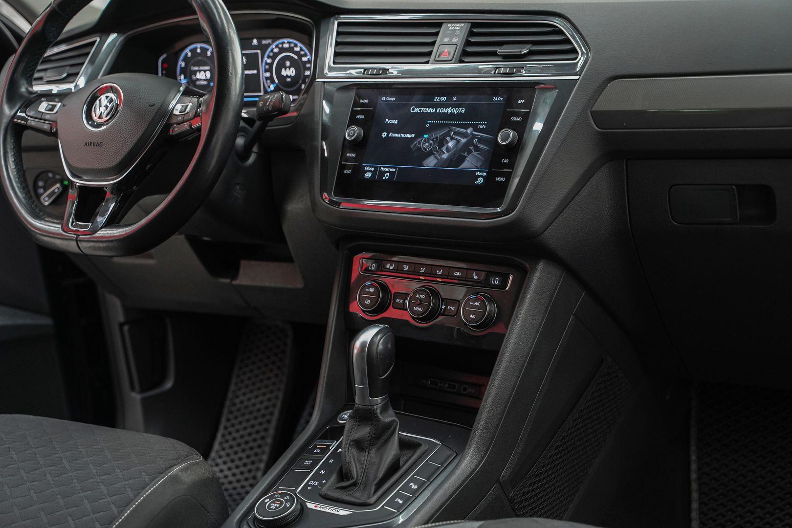 Volkswagen Tiguan 2019, черный, ДЦ Орехово