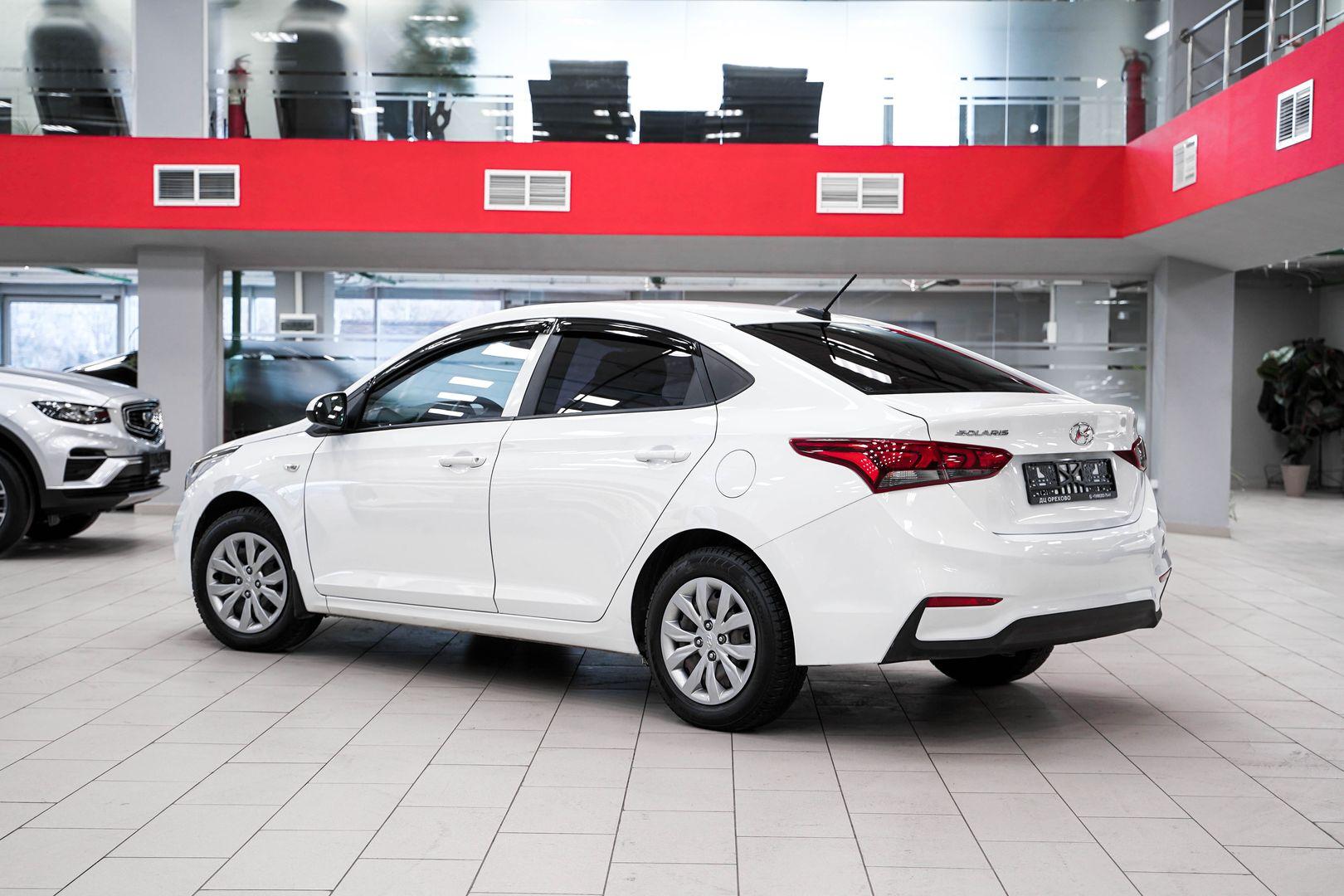 Hyundai Solaris 2019, белый, ДЦ Орехово