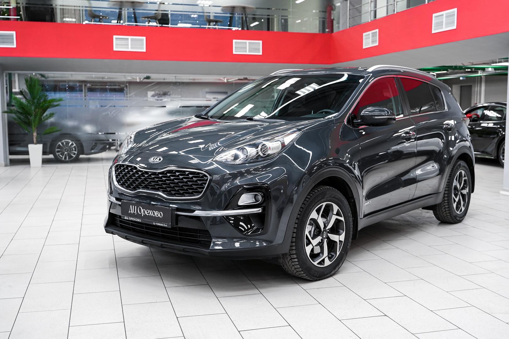 Kia Sportage 2019, серый, ДЦ Орехово