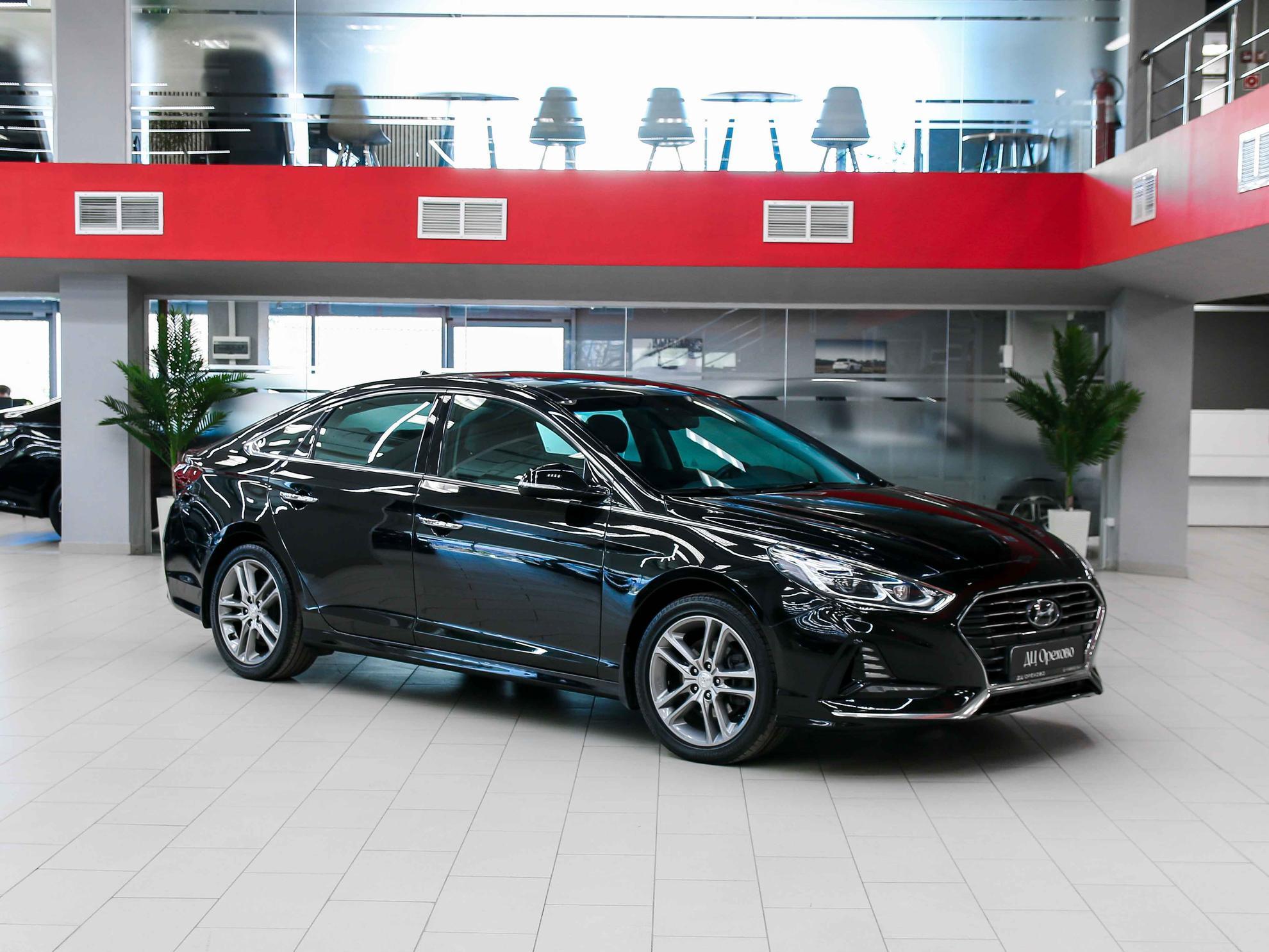 Hyundai Sonata 2019, черный, ДЦ Орехово