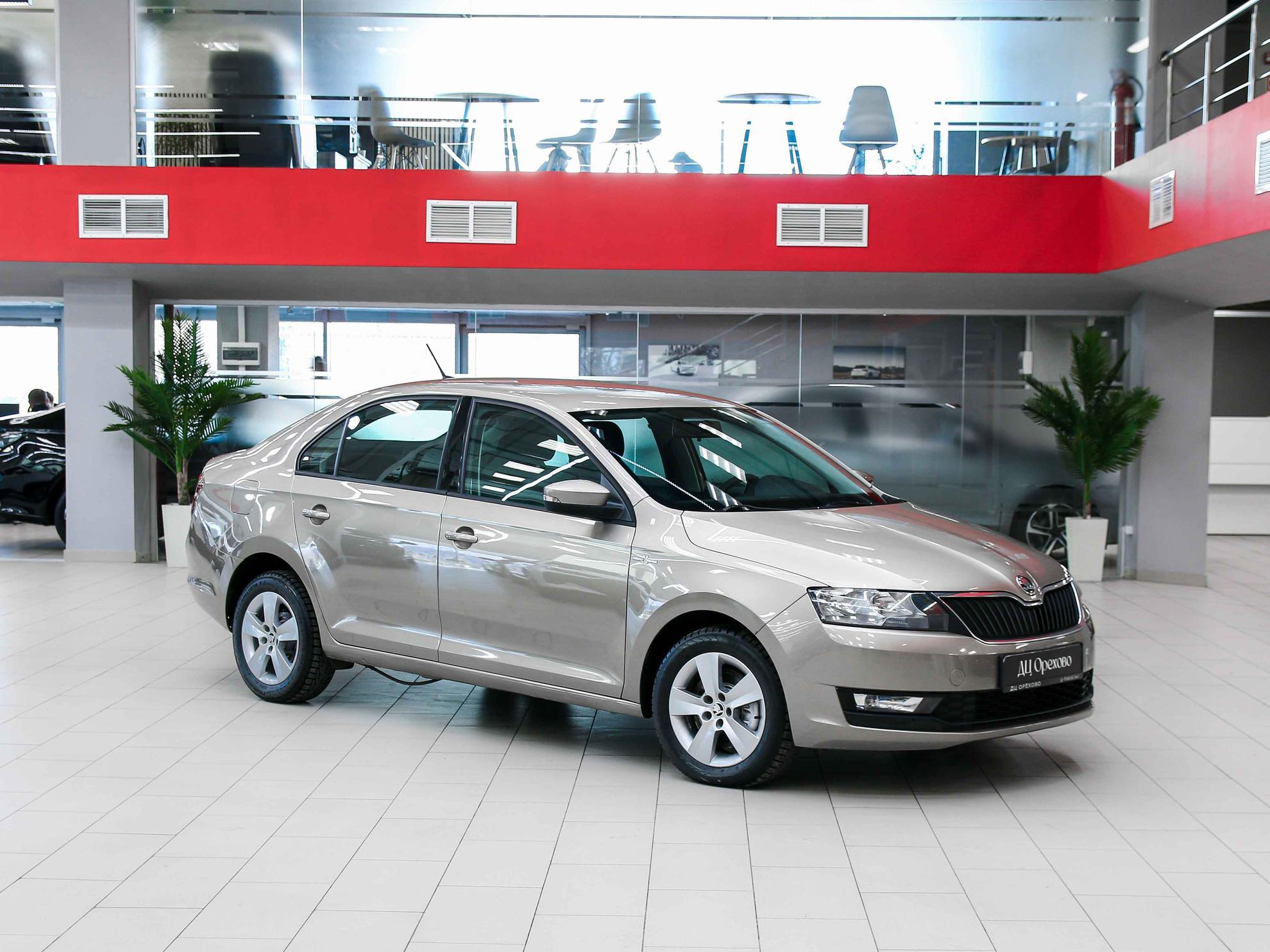 Skoda Rapid 2019, бежевый, ДЦ Орехово