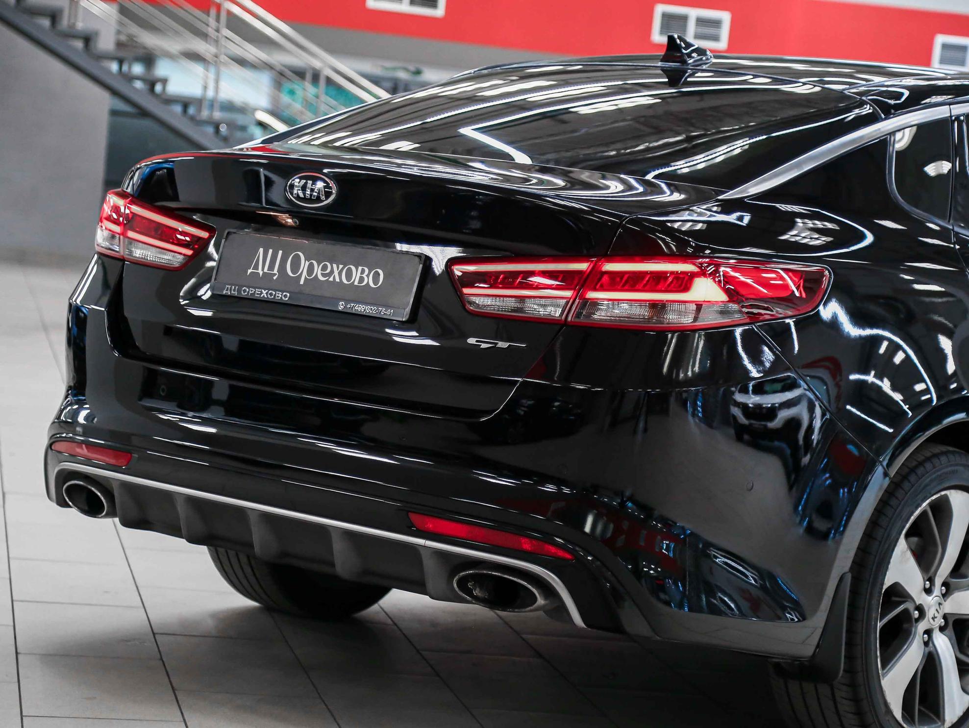 Kia Optima 2017, черный, ДЦ Орехово