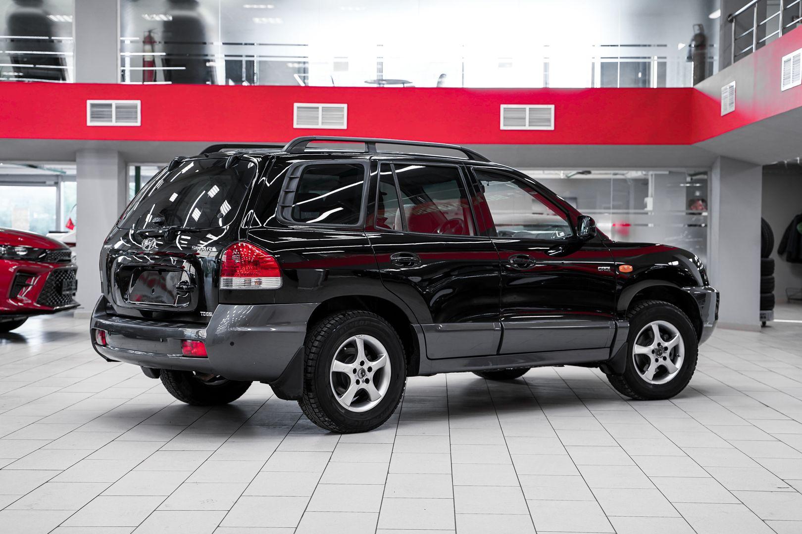 Hyundai Santa Fe 2005, черный, ДЦ Орехово