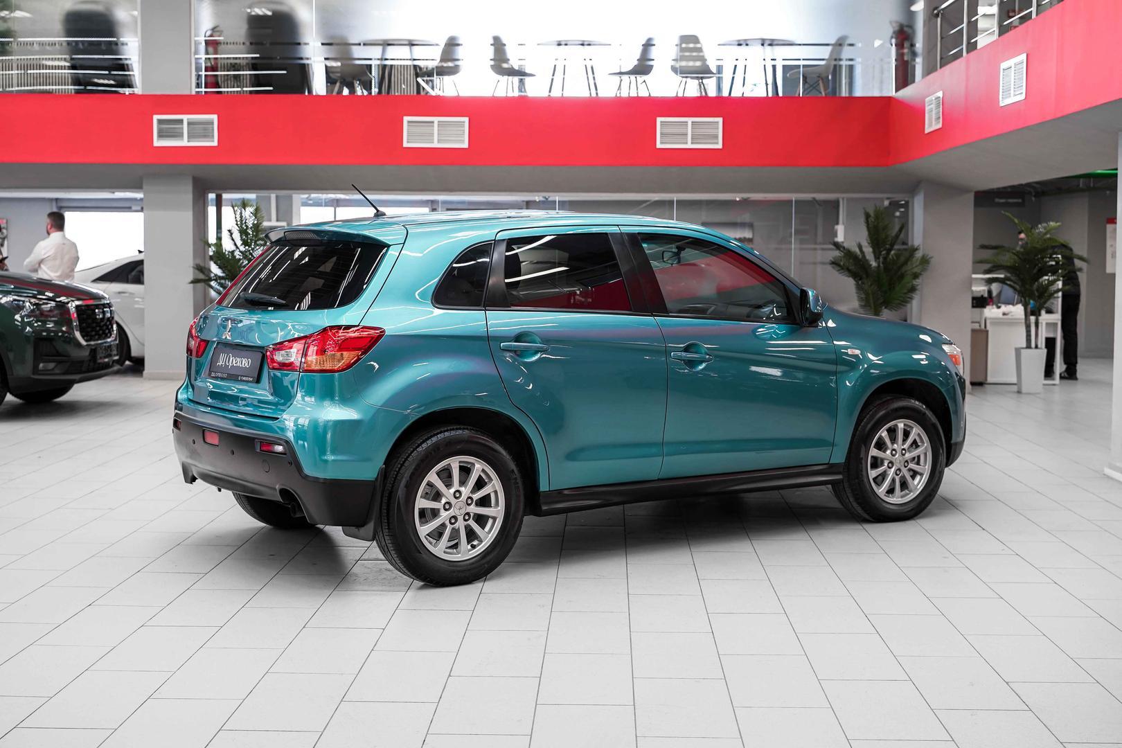 Mitsubishi ASX 2010, голубой, ДЦ Орехово