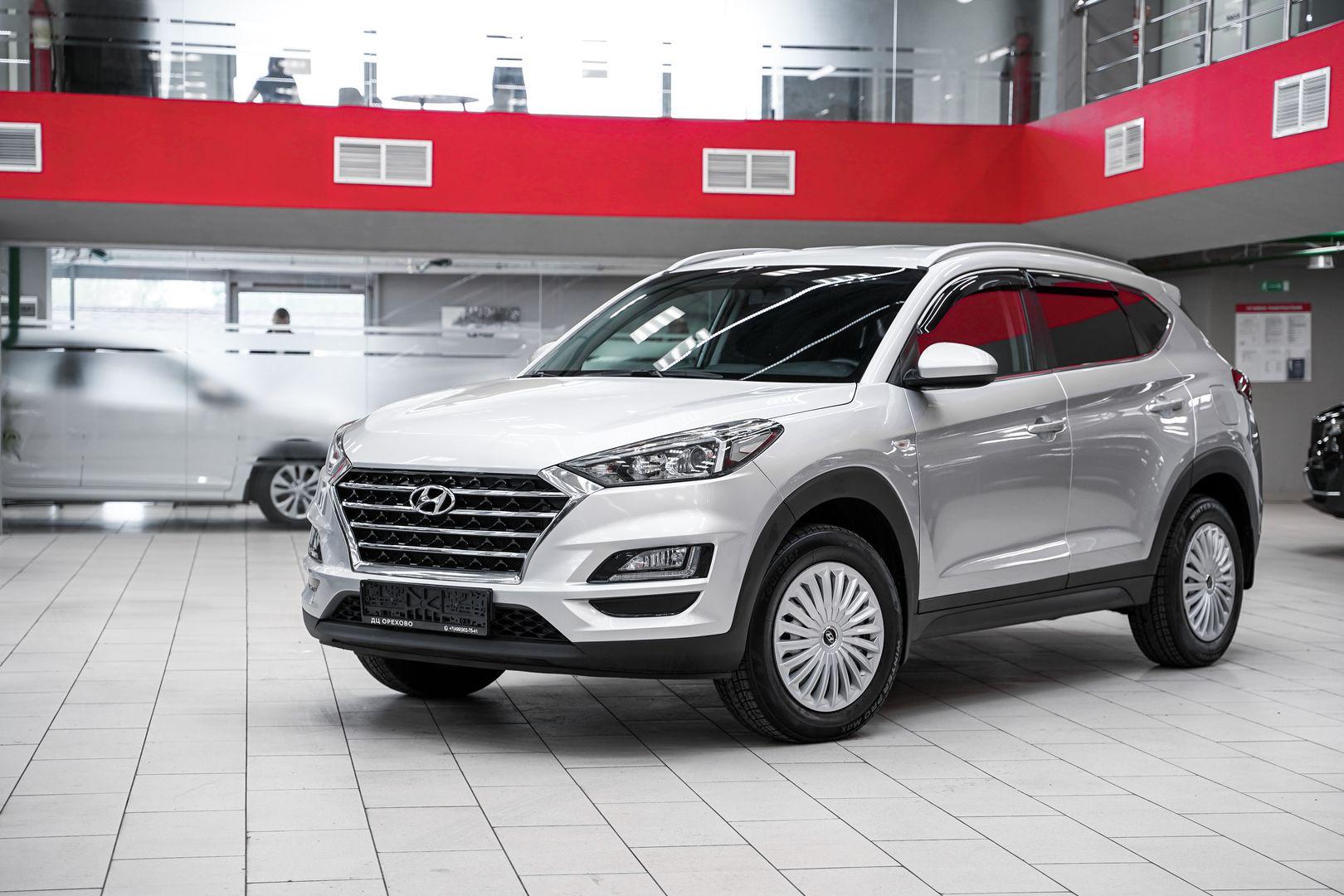 Hyundai Tucson 2020, серебряный, ДЦ Орехово