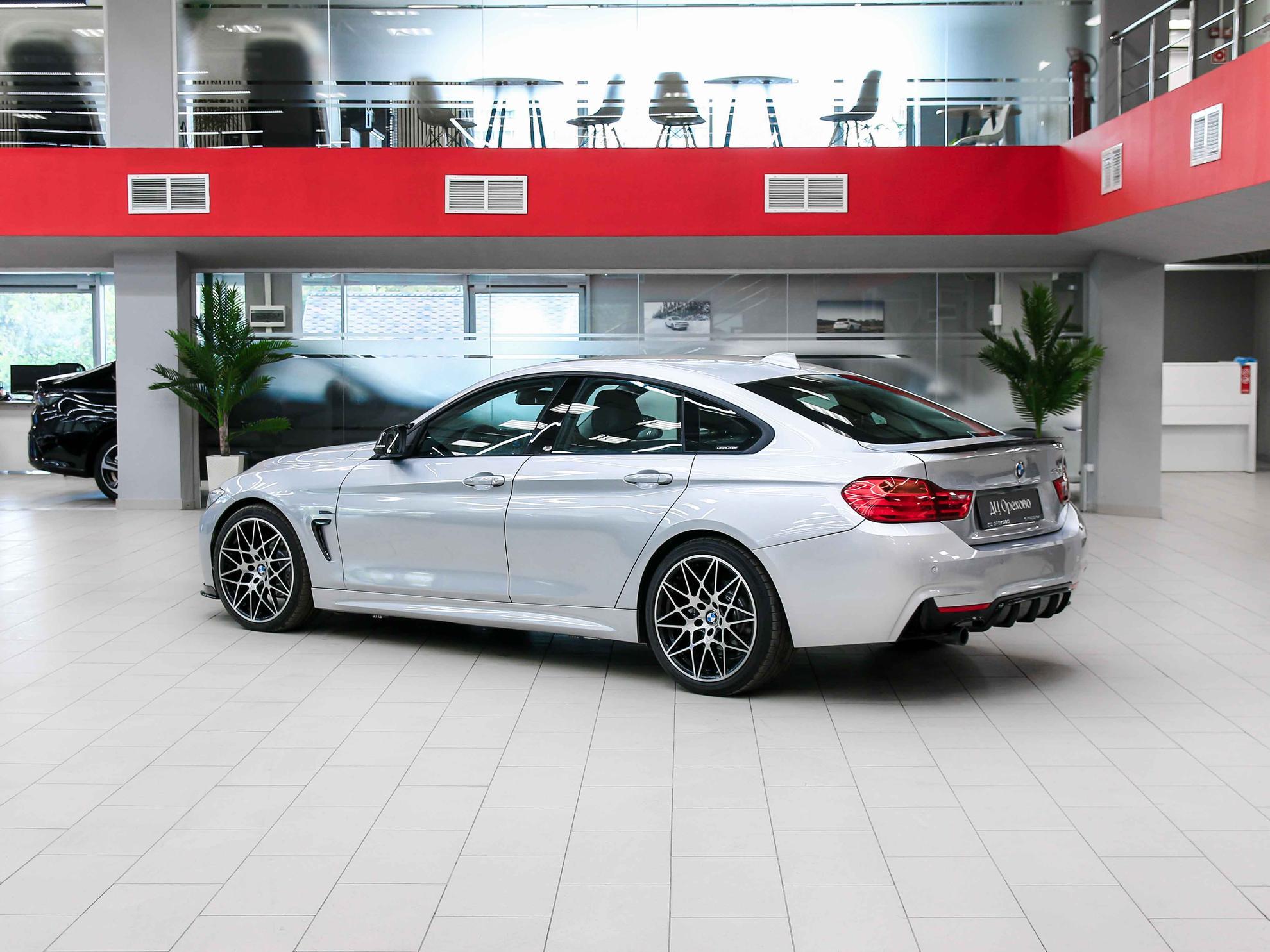 BMW 4 серии 2014, серебряный, ДЦ Орехово