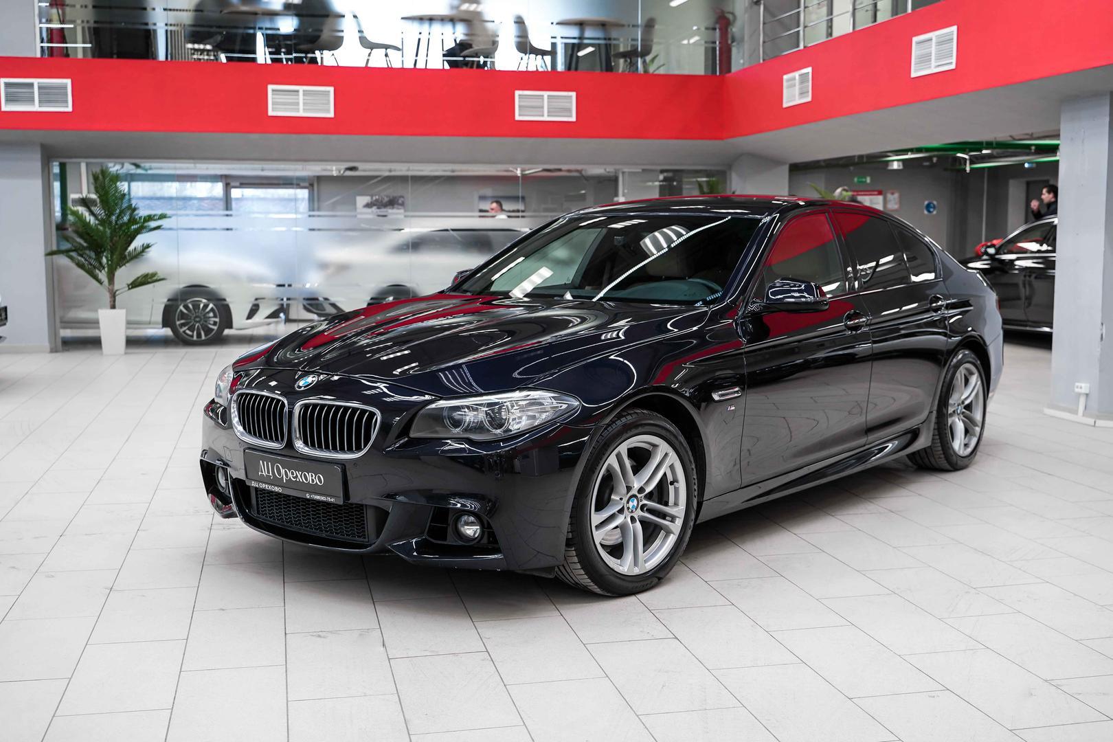 BMW 5 серии 2013, черный, ДЦ Орехово