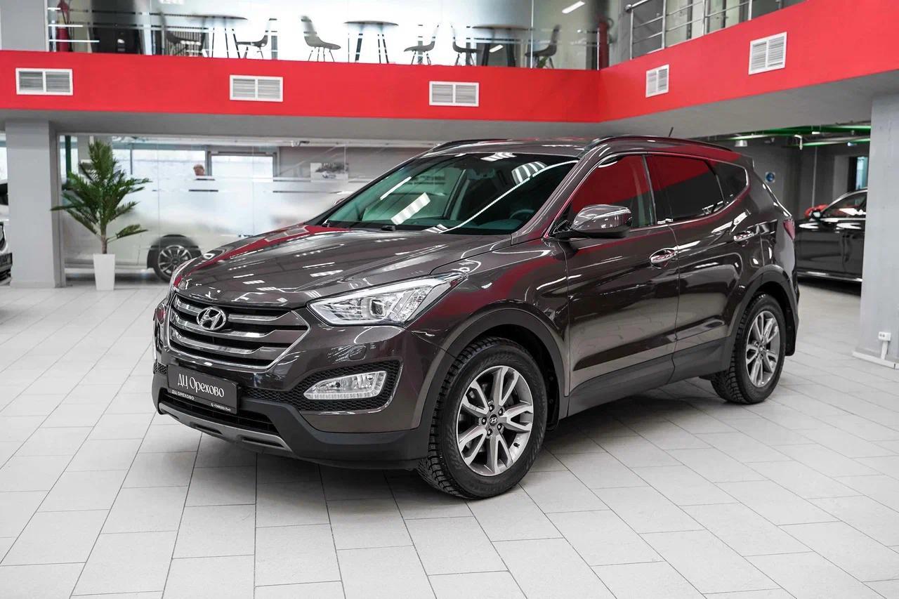 Hyundai Santa Fe 2013, коричневый, ДЦ Орехово