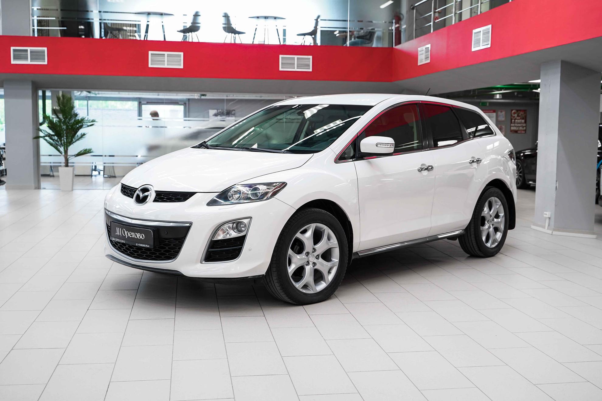 Mazda CX-7 2011, белый, ДЦ Орехово