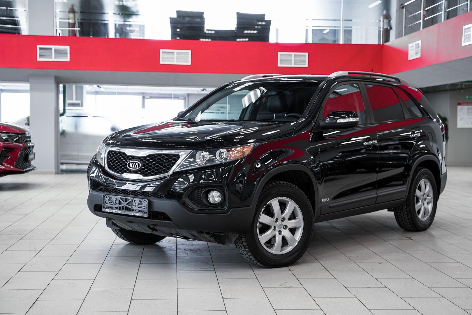 Kia Sorento 2012, черный, ДЦ Орехово