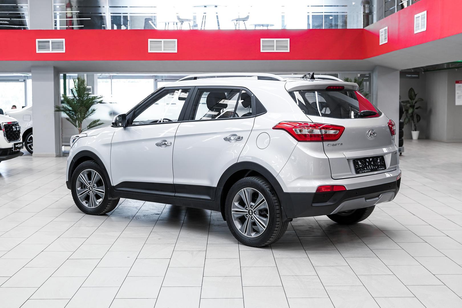 Hyundai Creta 2018, серебряный, ДЦ Орехово
