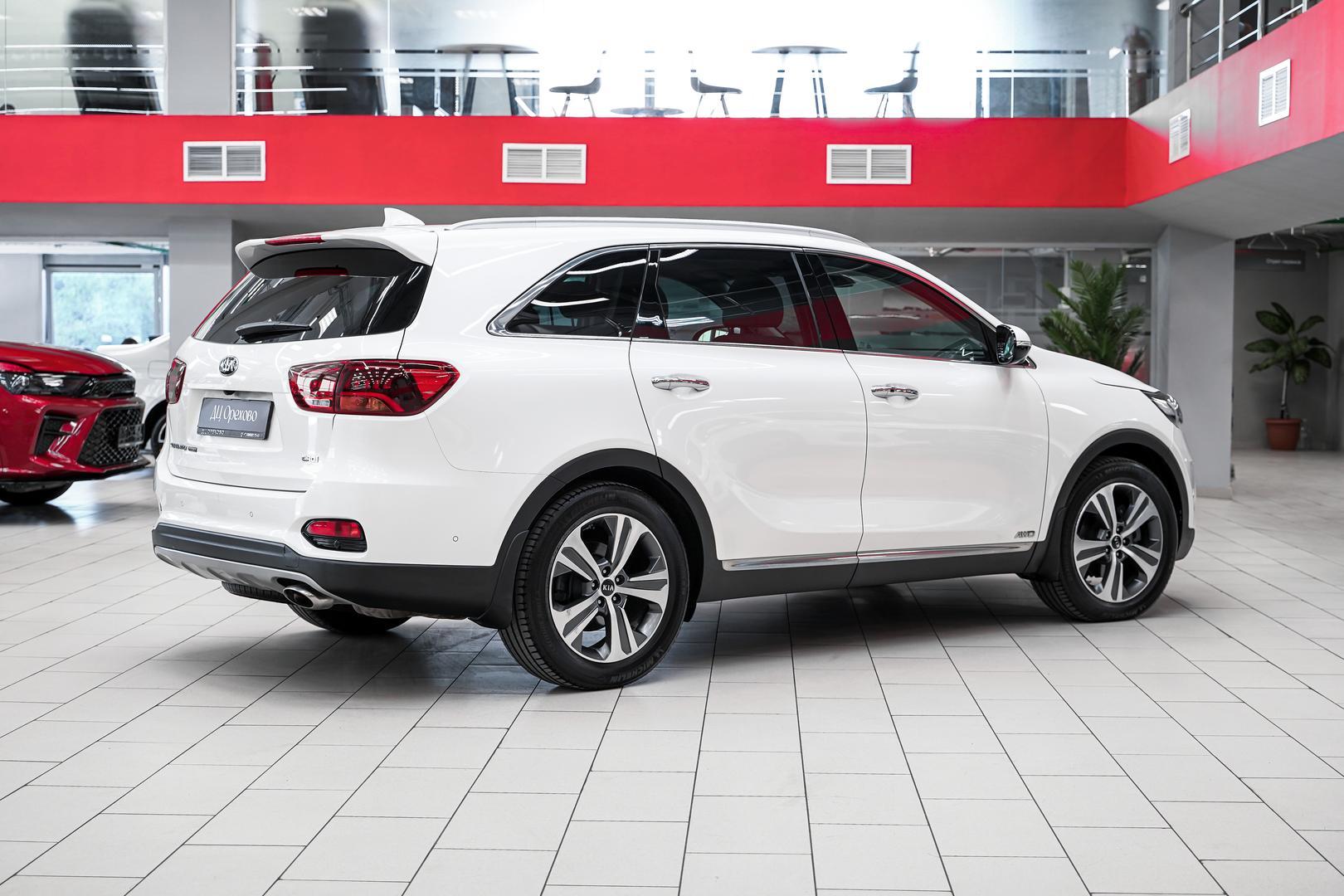 Kia Sorento 2018, белый, ДЦ Орехово