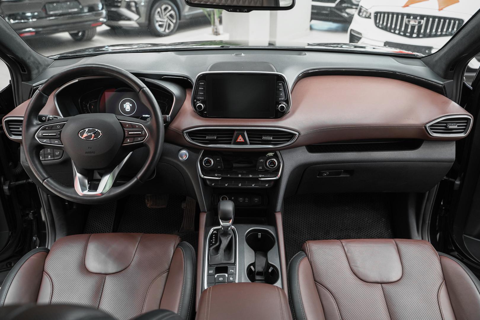 Hyundai Santa Fe 2019, черный, ДЦ Орехово