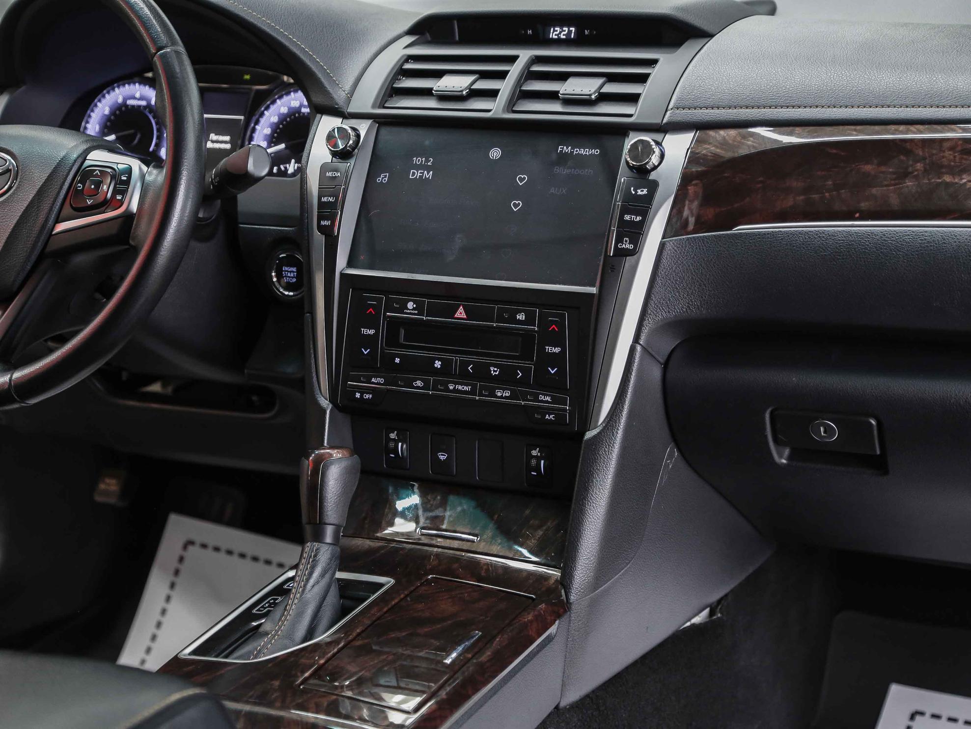 Toyota Camry 2017, черный, ДЦ Орехово