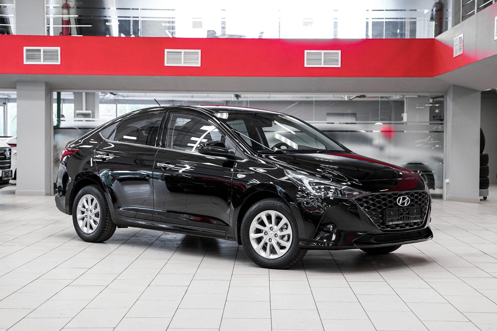 Hyundai Solaris 2020, черный, ДЦ Орехово