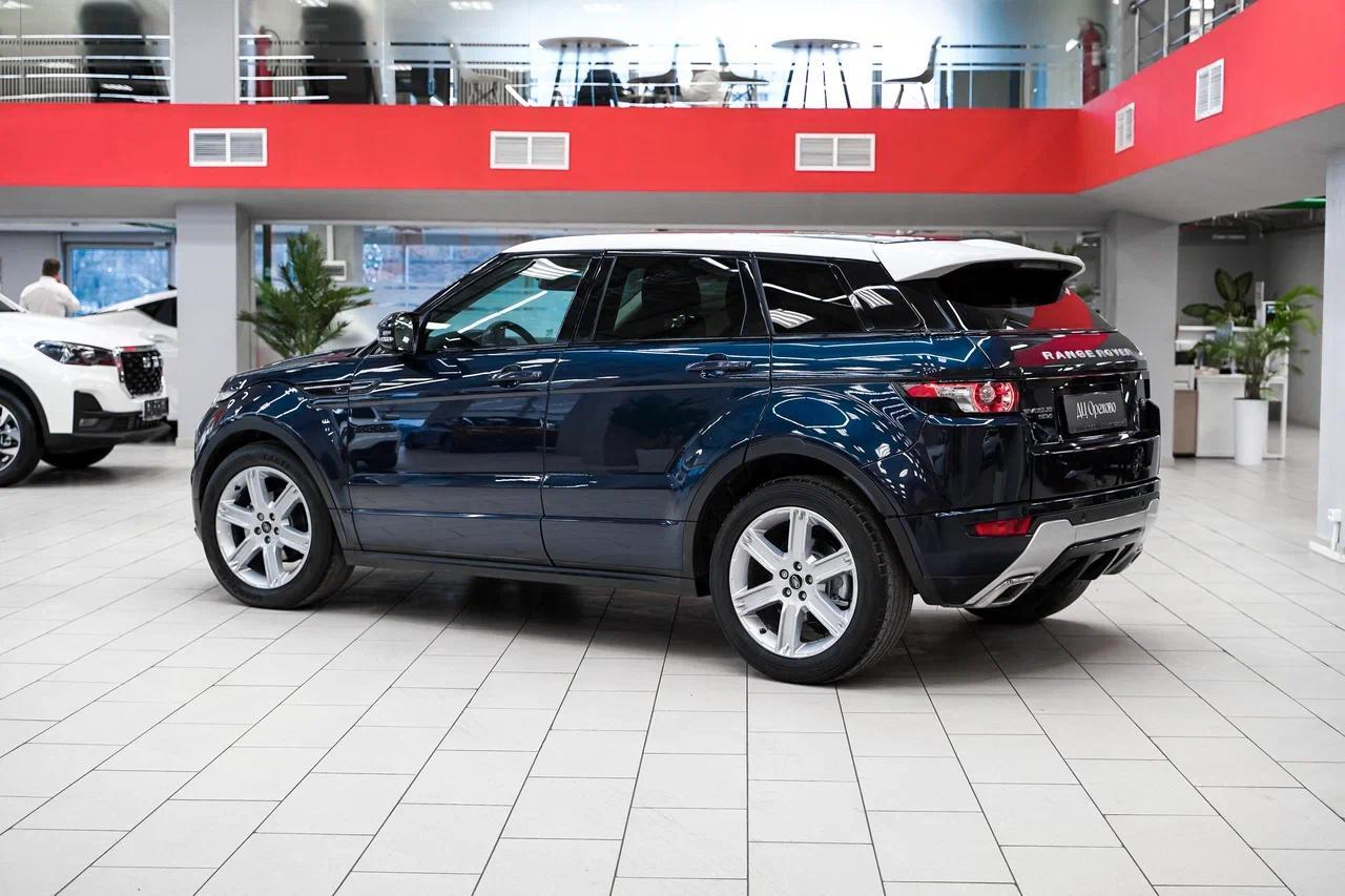 Land Rover Range Rover Evoque 2012, синий, ДЦ Орехово