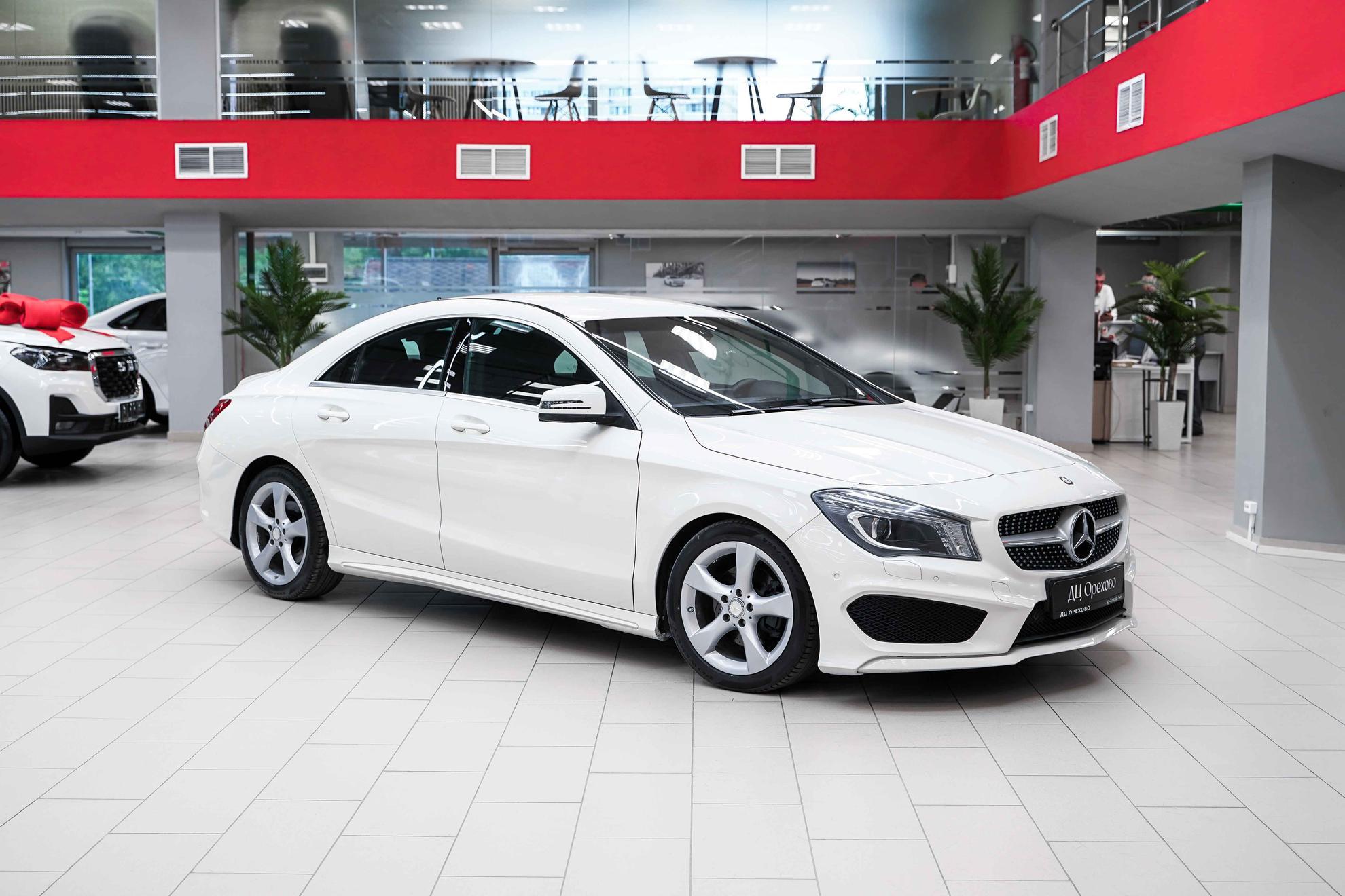 Mercedes-Benz CLA 2014, белый, ДЦ Орехово