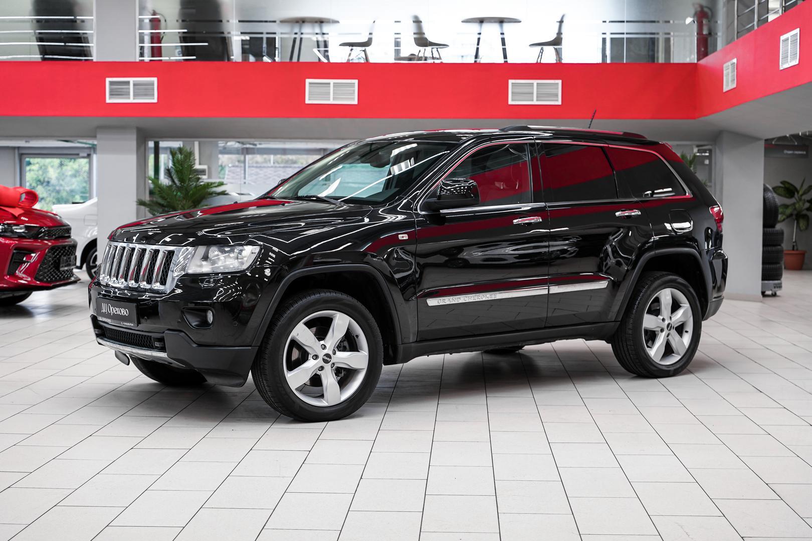 Jeep Grand Cherokee 2012, черный, ДЦ Орехово