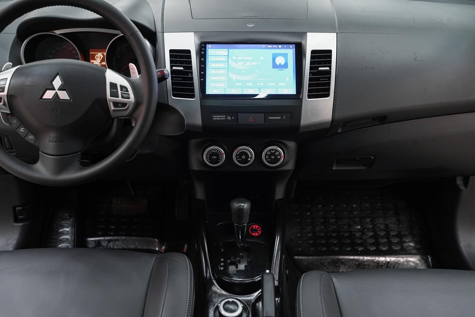 Mitsubishi Outlander 2008, черный, ДЦ Орехово
