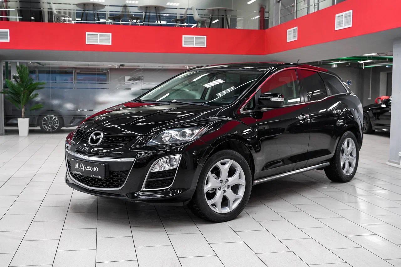 Mazda CX-7 2011, черный, ДЦ Орехово