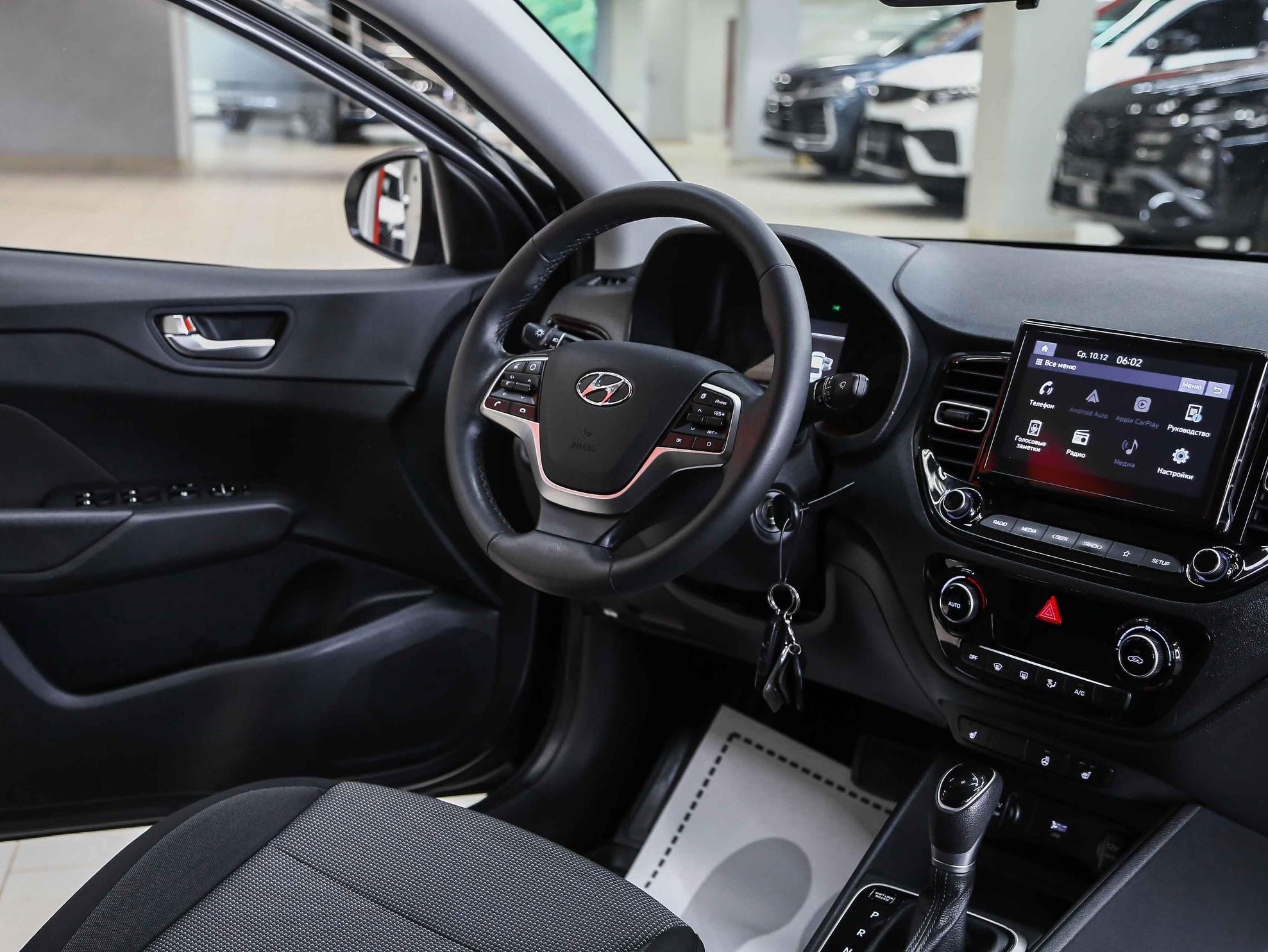 Hyundai Solaris 2021, серый, ДЦ Орехово