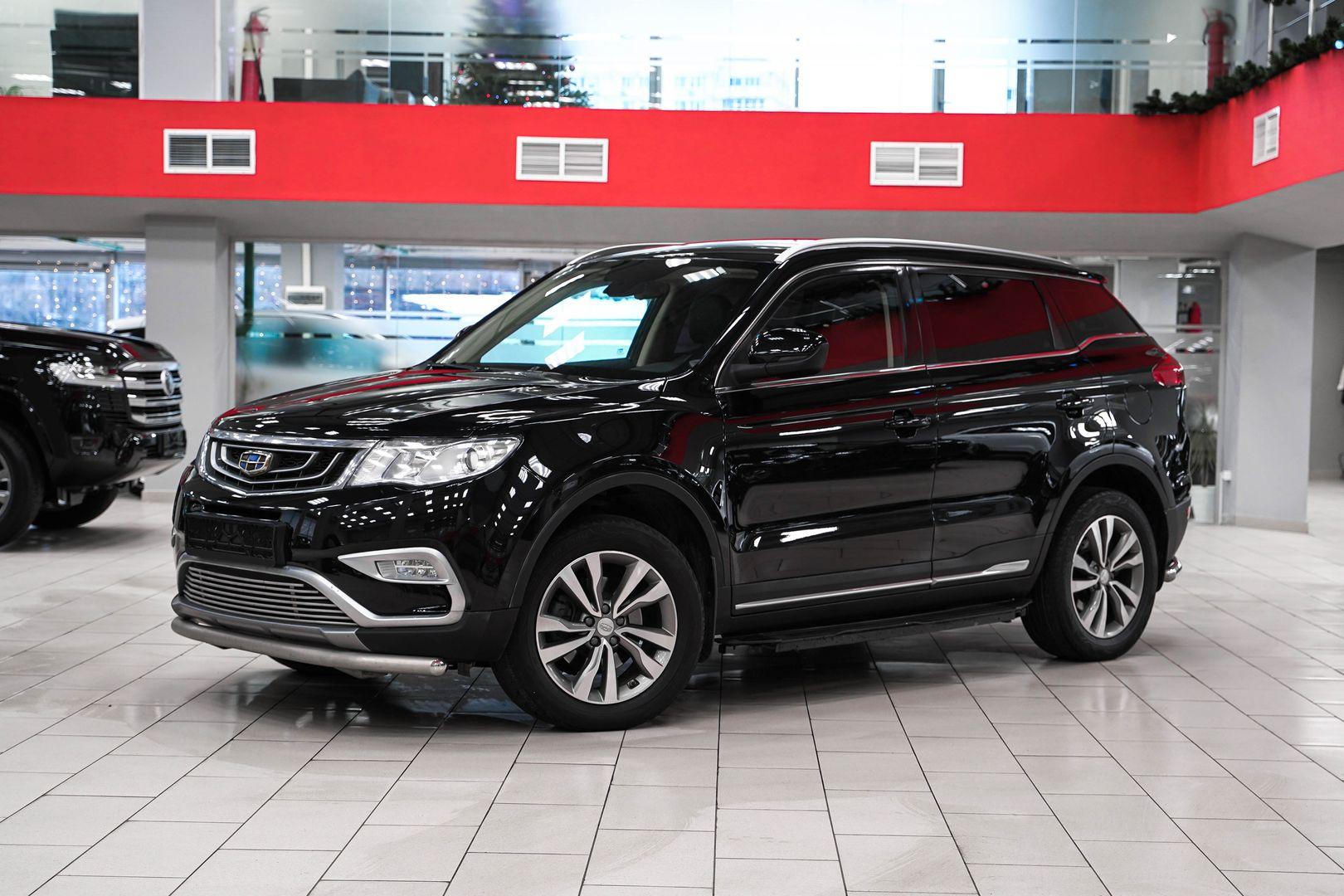 Geely Atlas 2018, черный, ДЦ Орехово