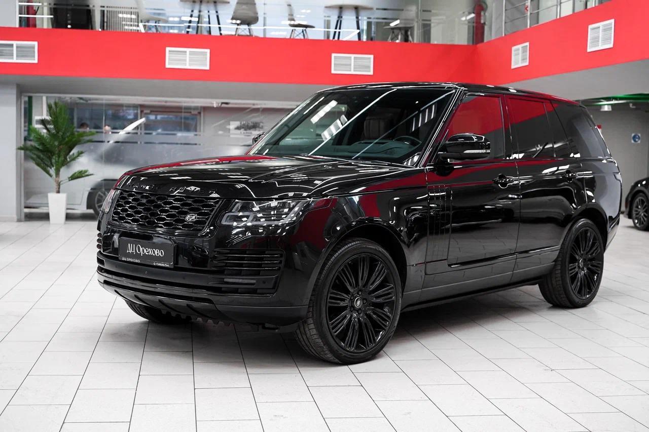 Land Rover Range Rover 2019, черный, ДЦ Орехово